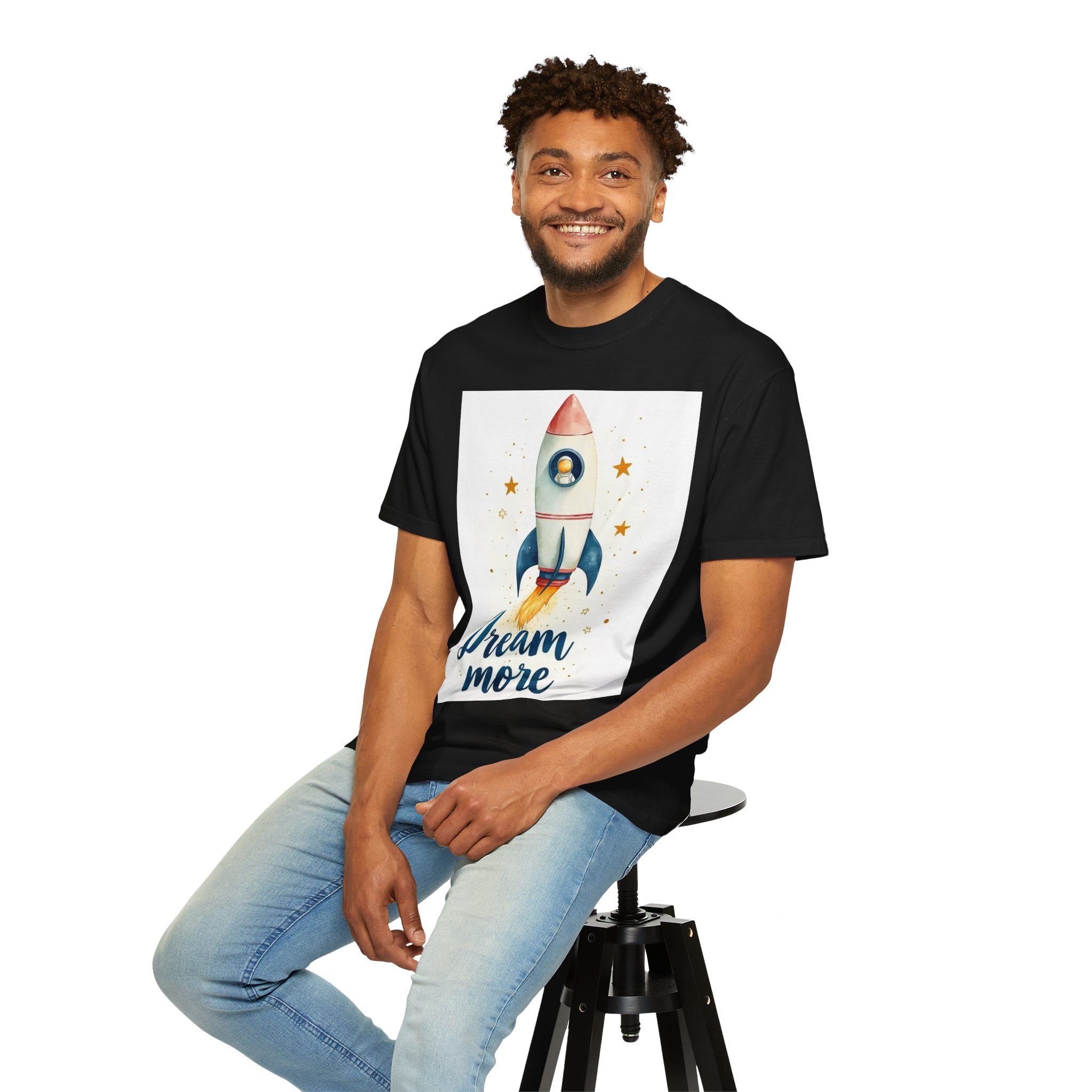 Dream More Unisex T-Shirt - Positive Vibes & Progress Motivational Tee