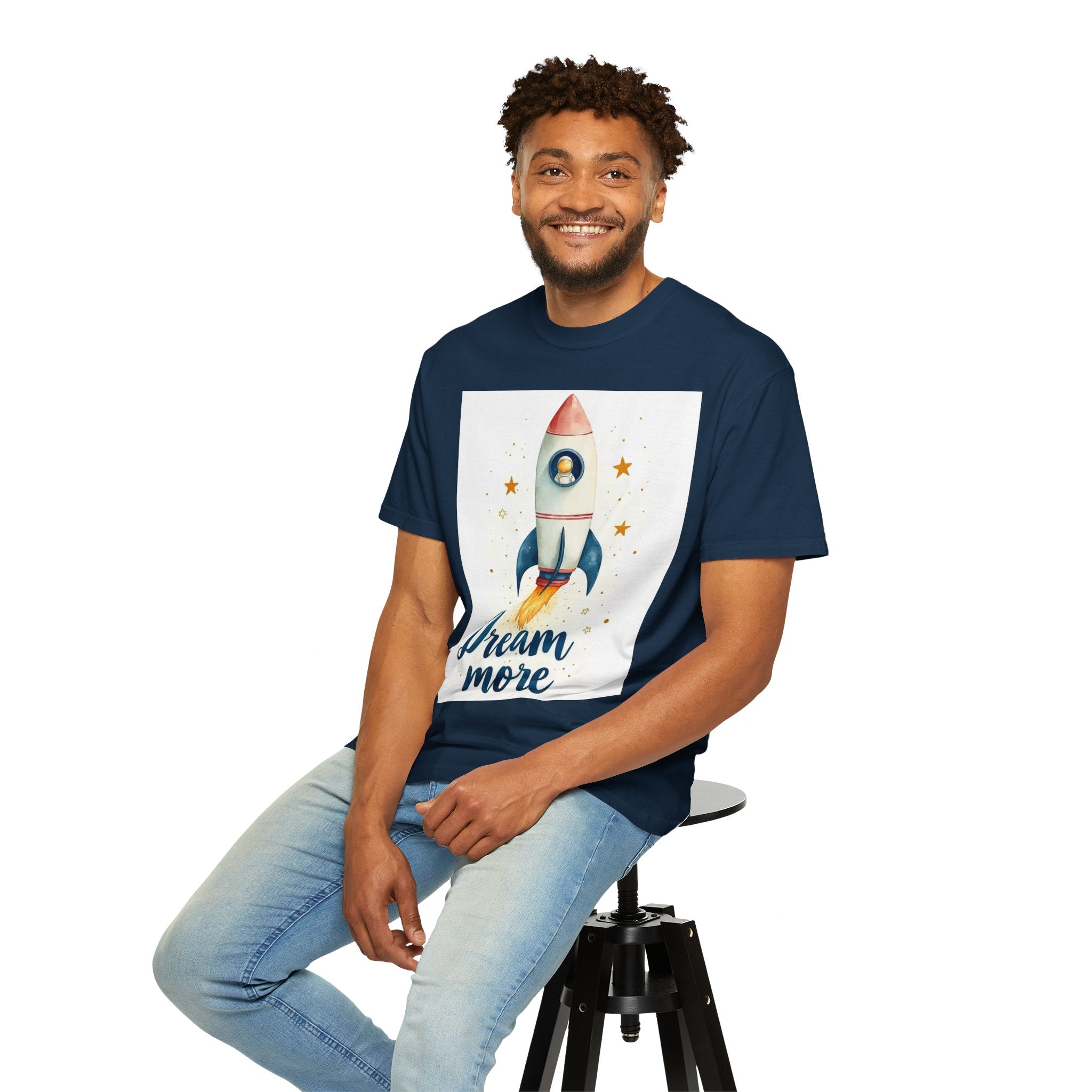 Dream More Unisex T-Shirt - Positive Vibes & Progress Motivational Tee