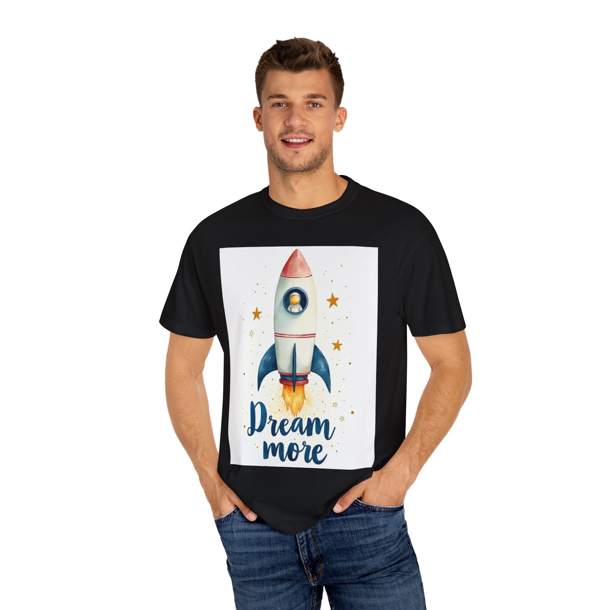 Dream More Unisex T-Shirt - Positive Vibes & Progress Motivational Tee