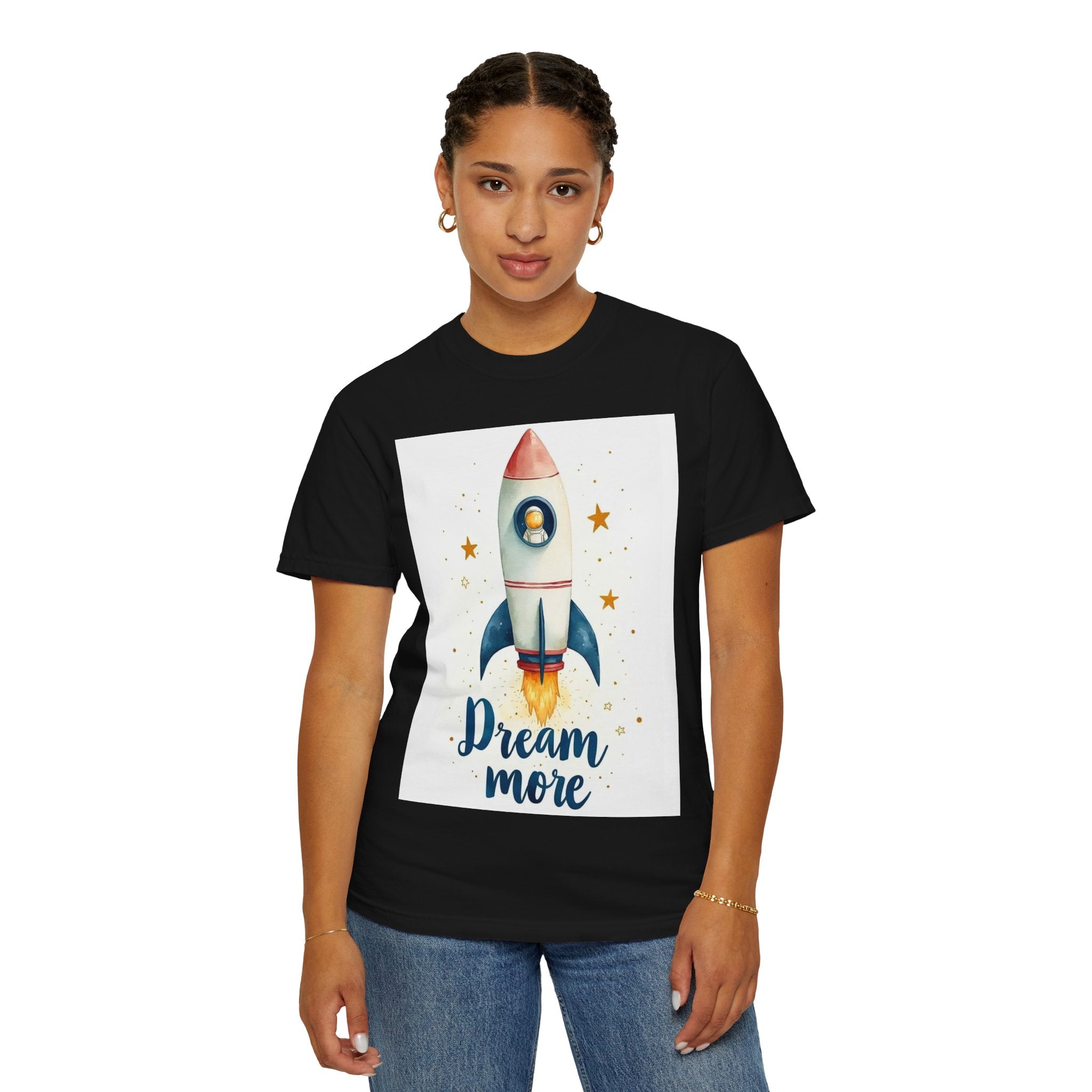 Dream More Unisex T-Shirt - Positive Vibes & Progress Motivational Tee