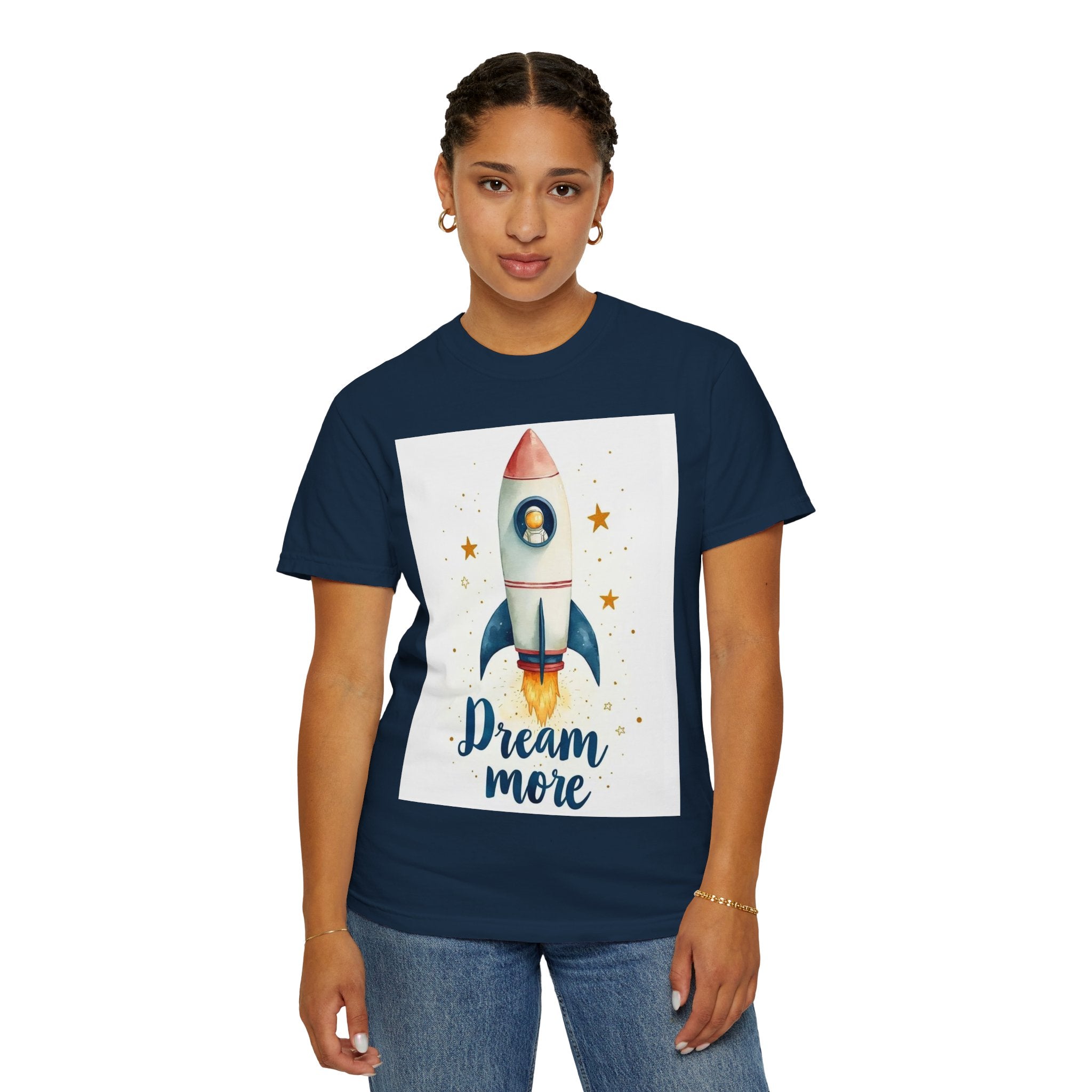 Dream More Unisex T-Shirt - Positive Vibes & Progress Motivational Tee