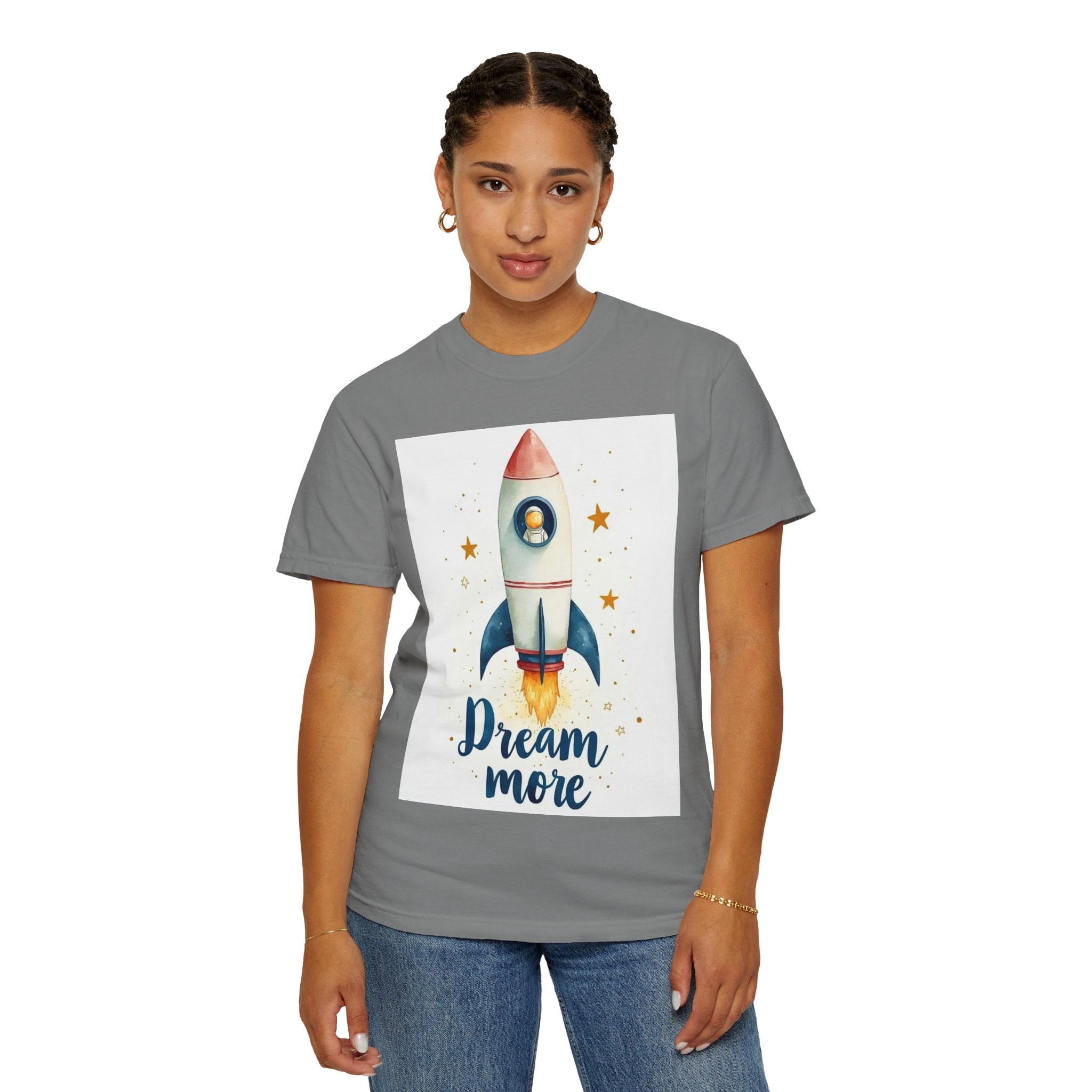 Dream More Unisex T-Shirt - Positive Vibes & Progress Motivational Tee