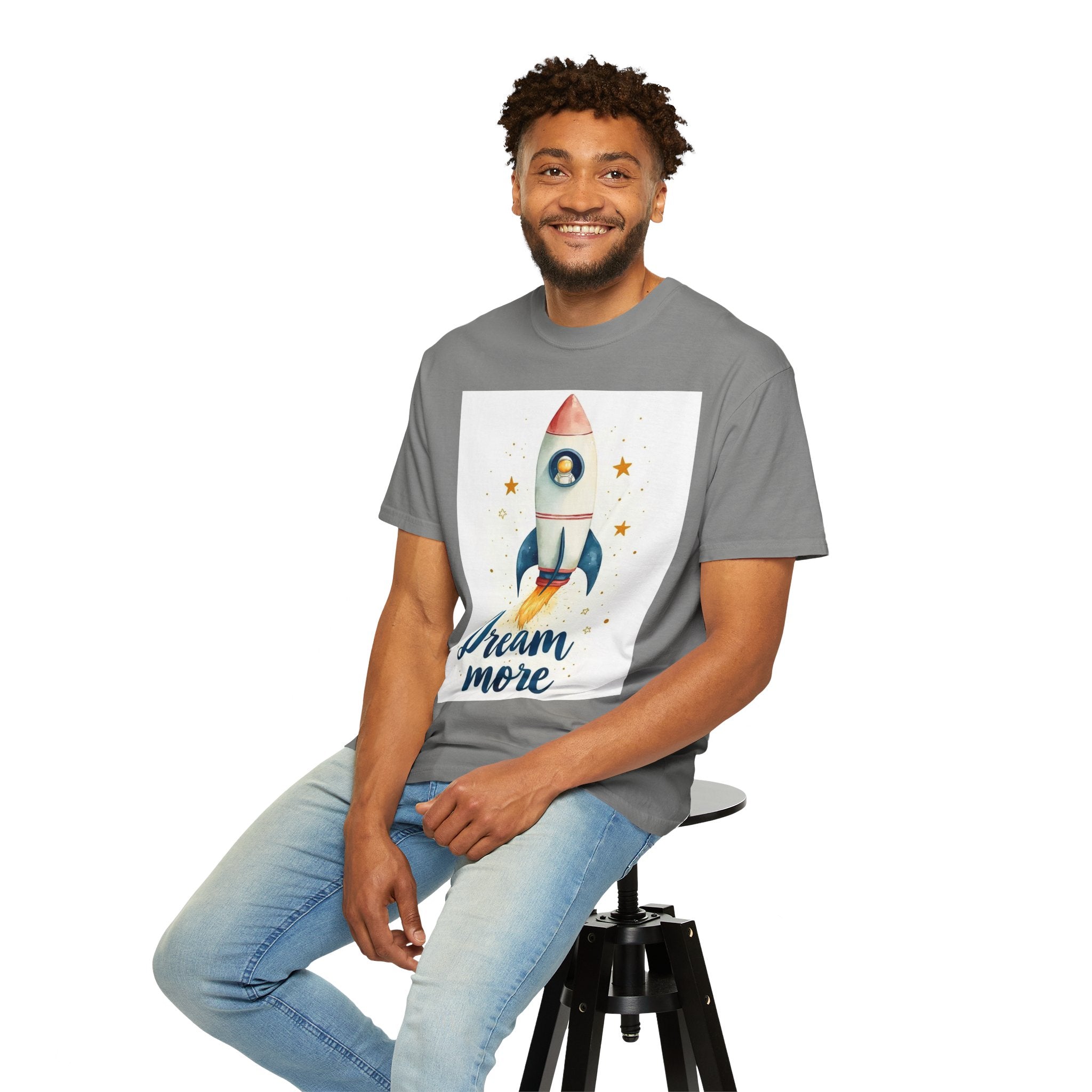 Dream More Unisex T-Shirt - Positive Vibes & Progress Motivational Tee