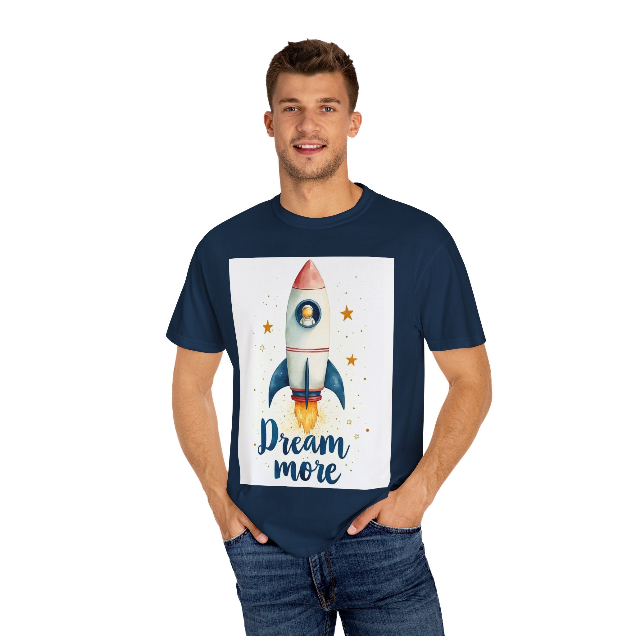 Dream More Unisex T-Shirt - Positive Vibes & Progress Motivational Tee