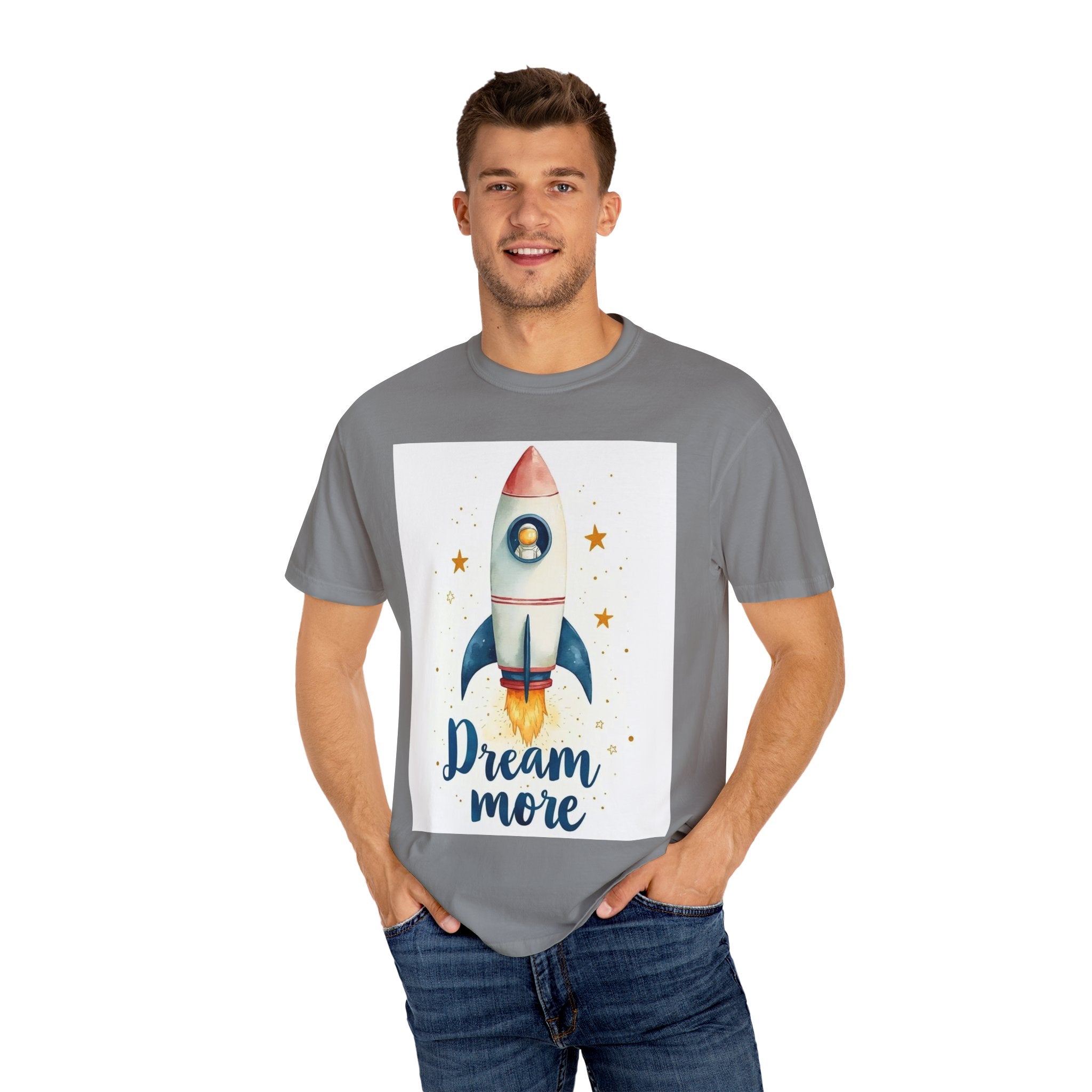 Dream More Unisex T-Shirt - Positive Vibes & Progress Motivational Tee