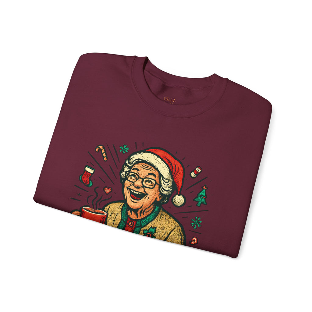 Grandma's Holiday Cheer Crewneck Sweatshirt