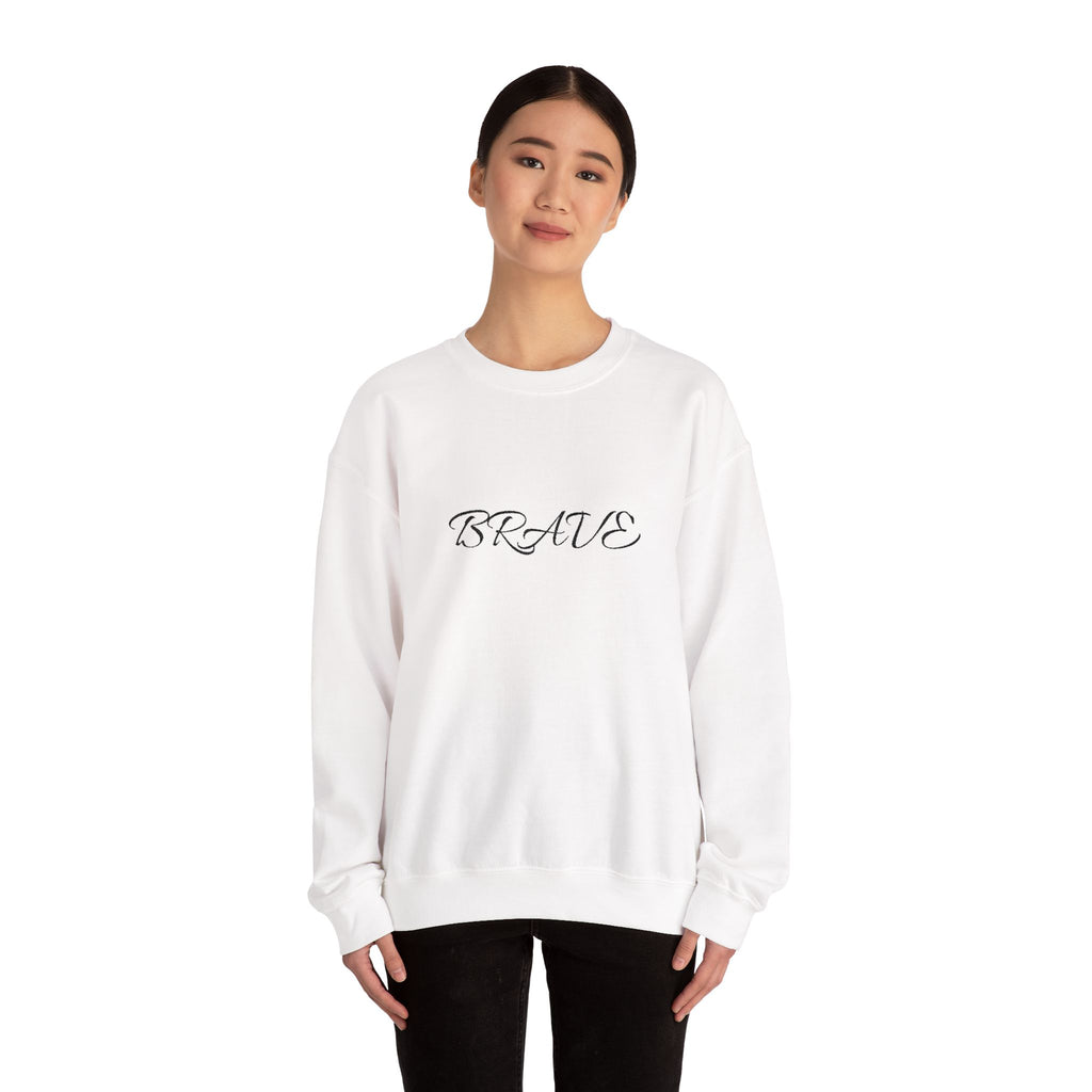 Brave Script Crewneck Sweatshirt