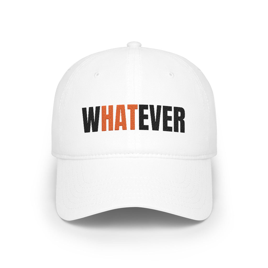 Whatever Embroidered Baseball Cap – Casual Attitude Hat