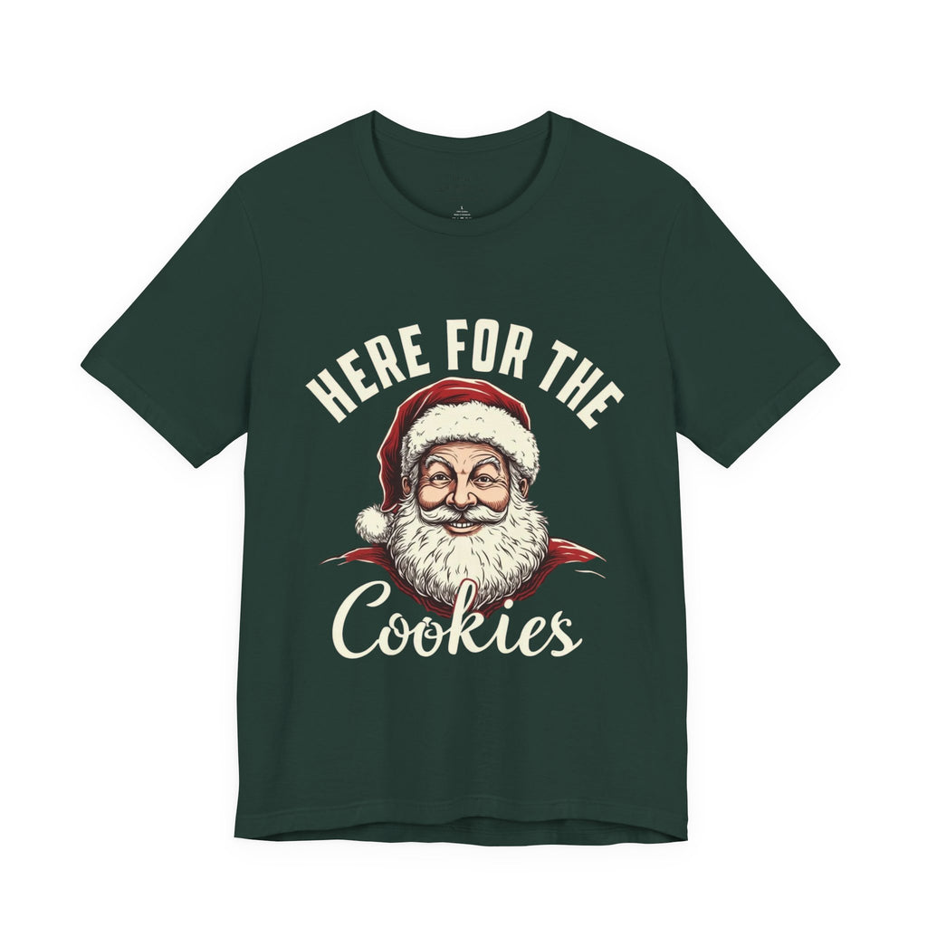 Santa Here for the Cookies Tee