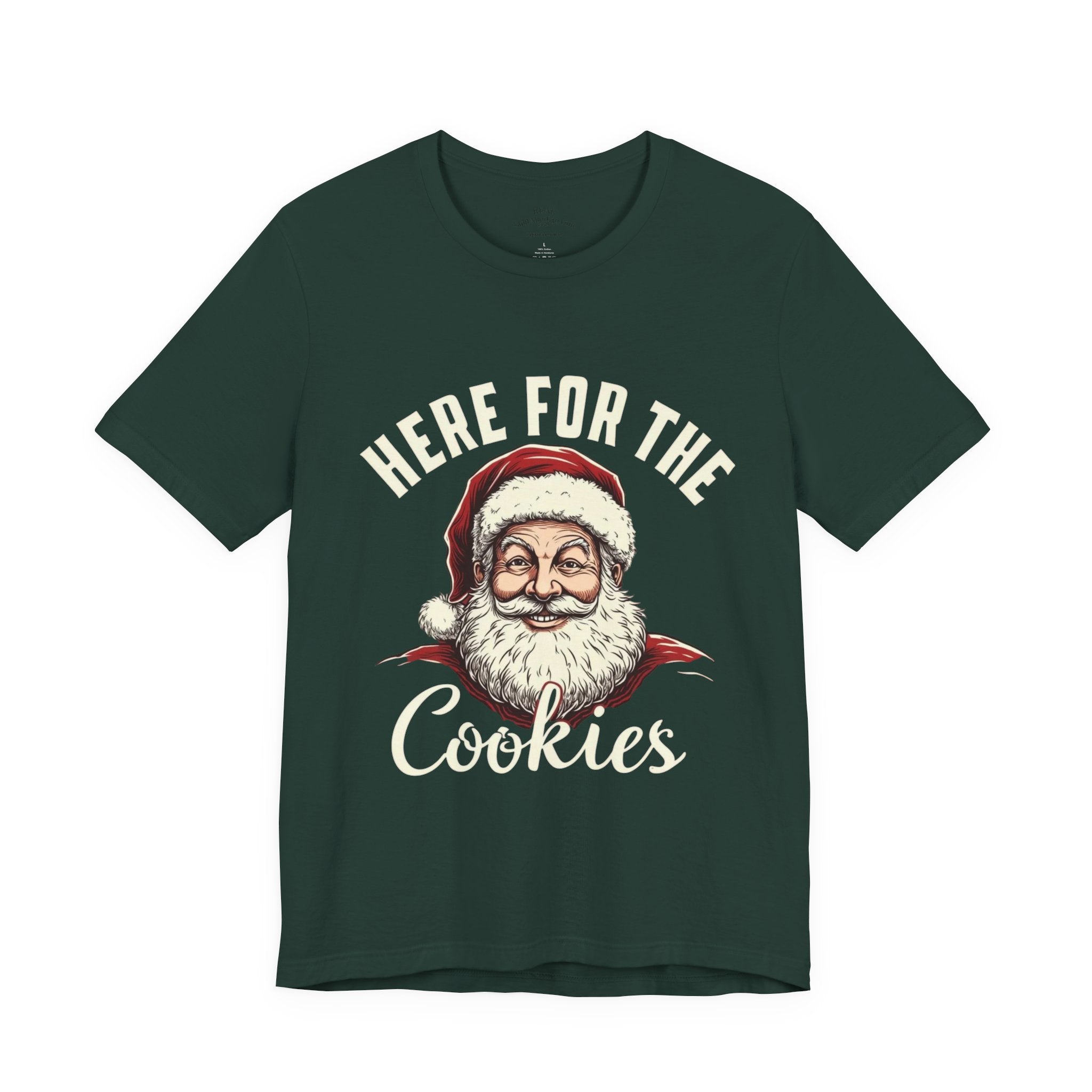Santa Here for the Cookies Tee