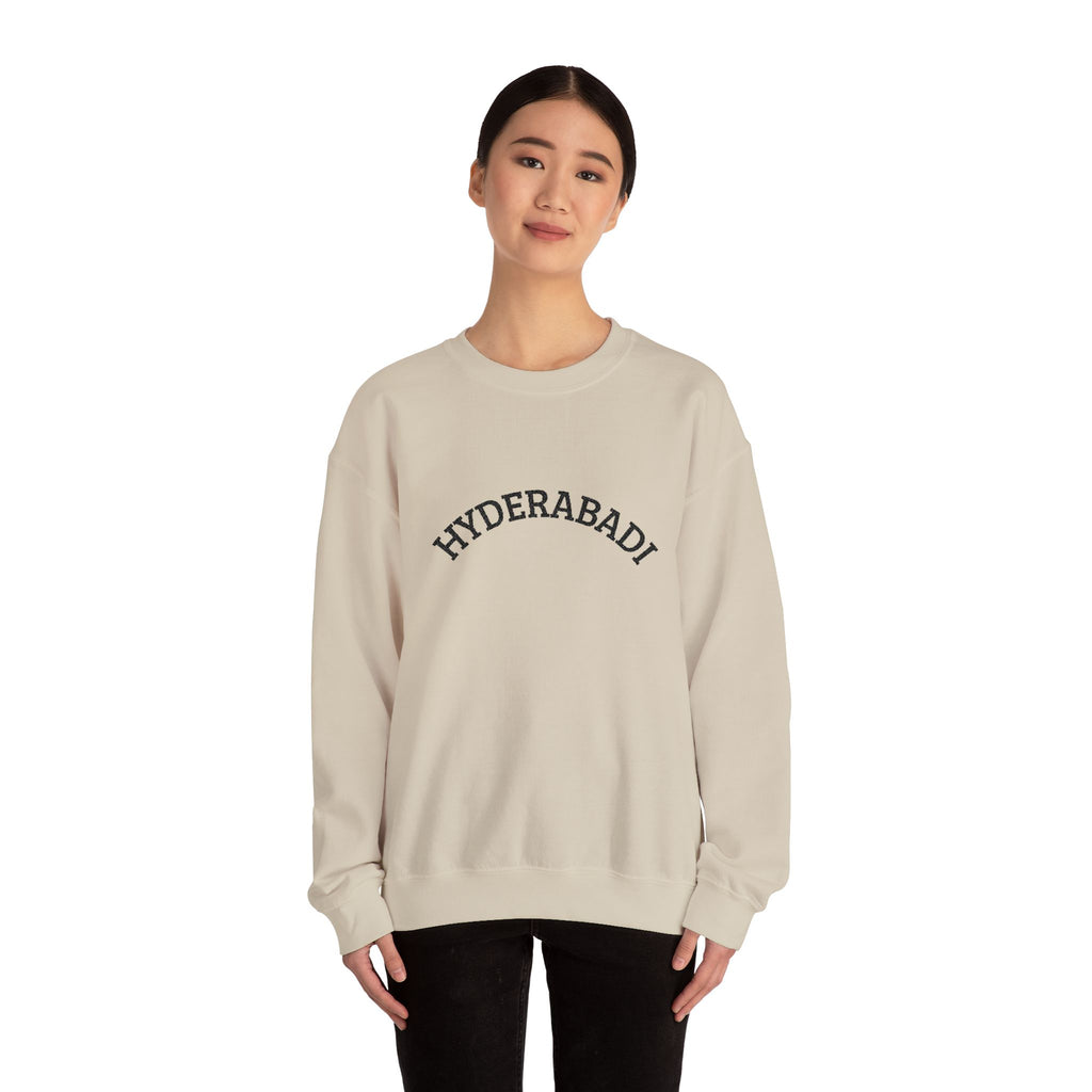 Hyderabadi Arch Logo Crewneck Sweatshirt