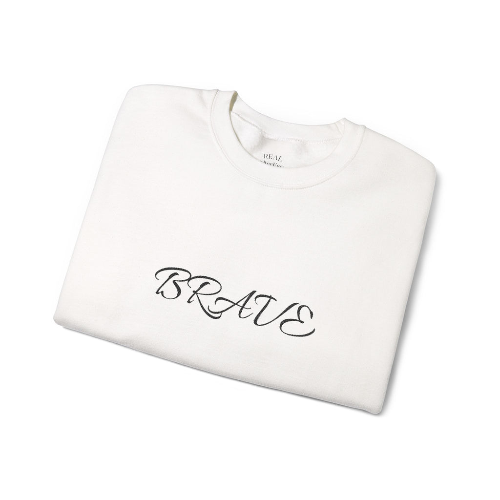 Brave Script Crewneck Sweatshirt