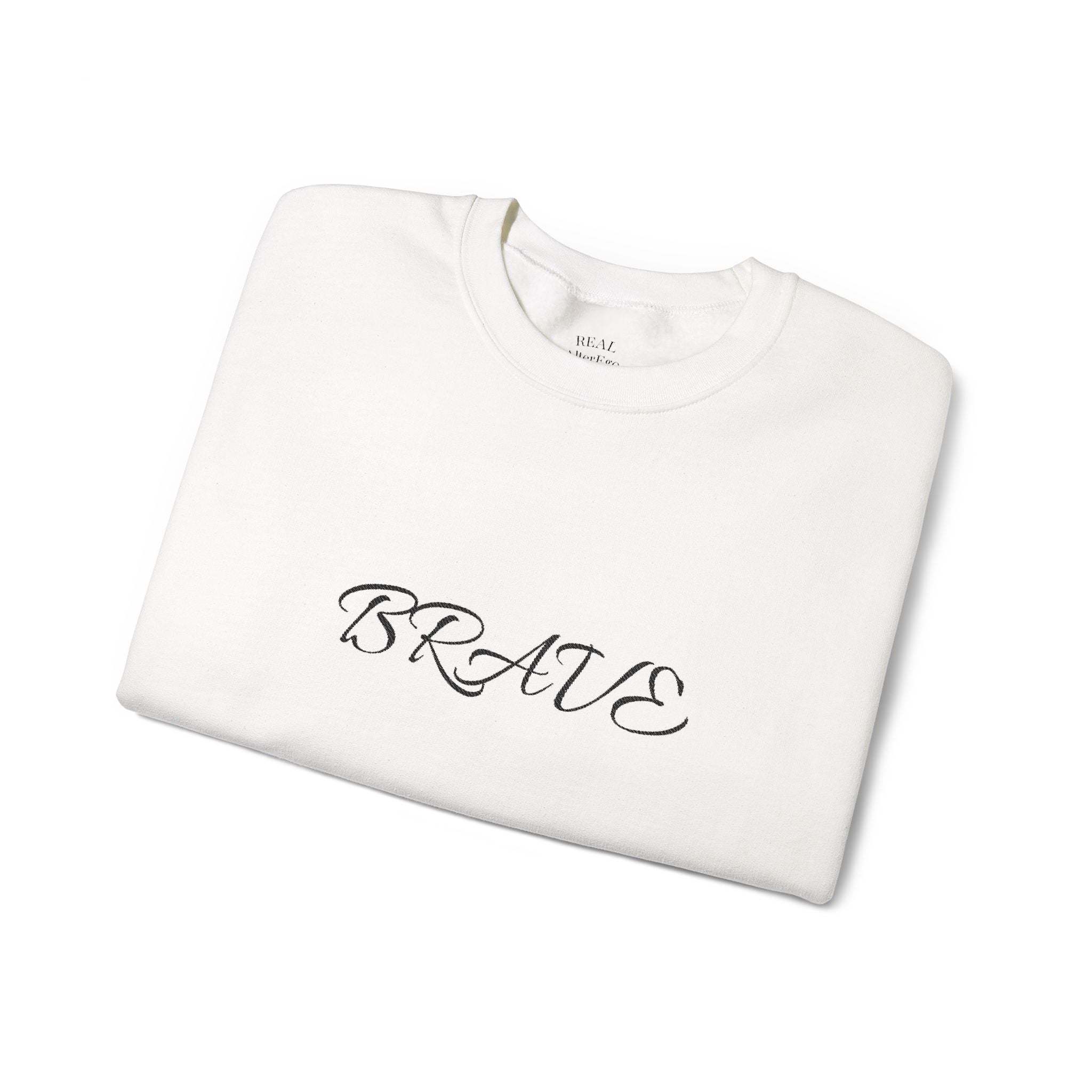 Brave Script Crewneck Sweatshirt
