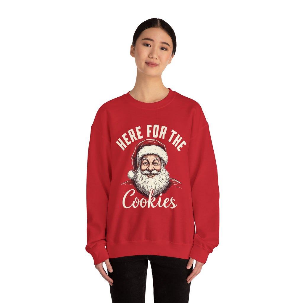Santa Cookies Sweatshirt | Progress Over Perfection Unisex Crewneck