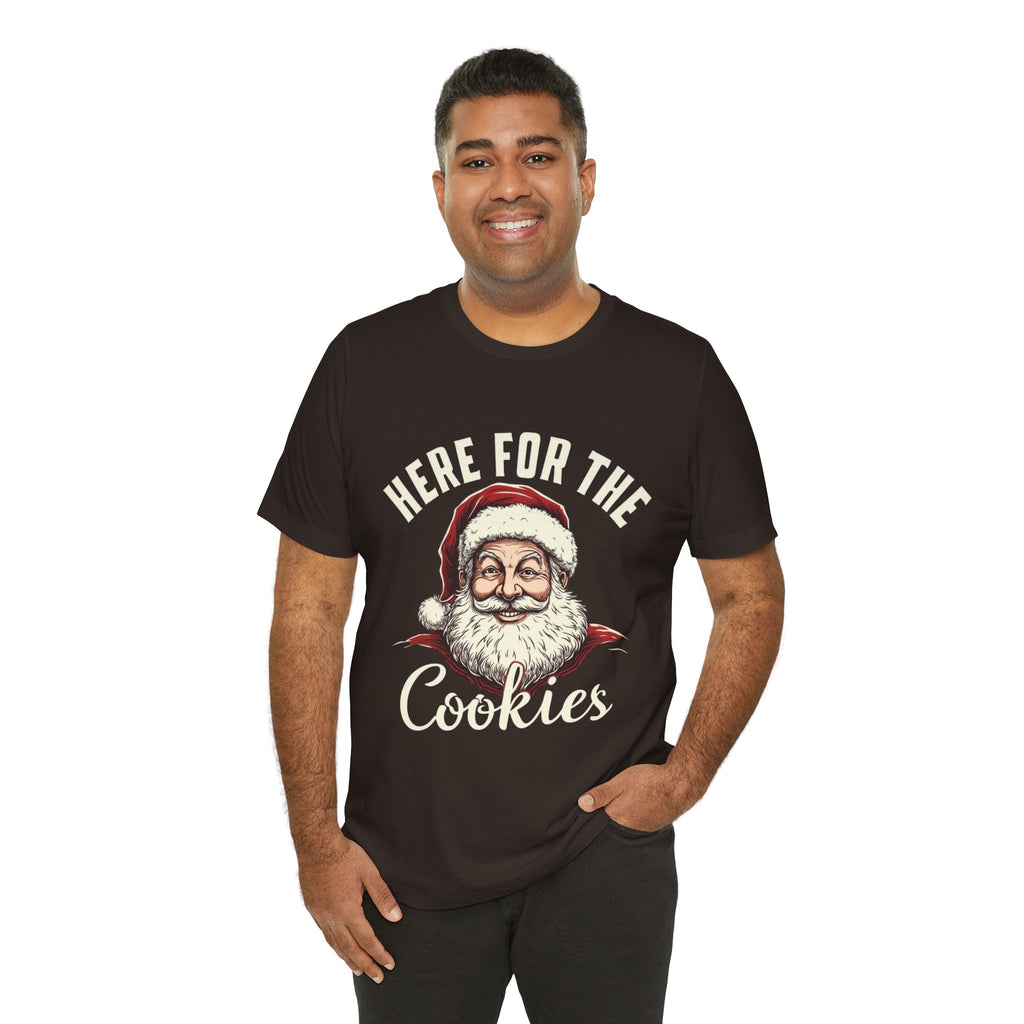Santa Here for the Cookies Tee