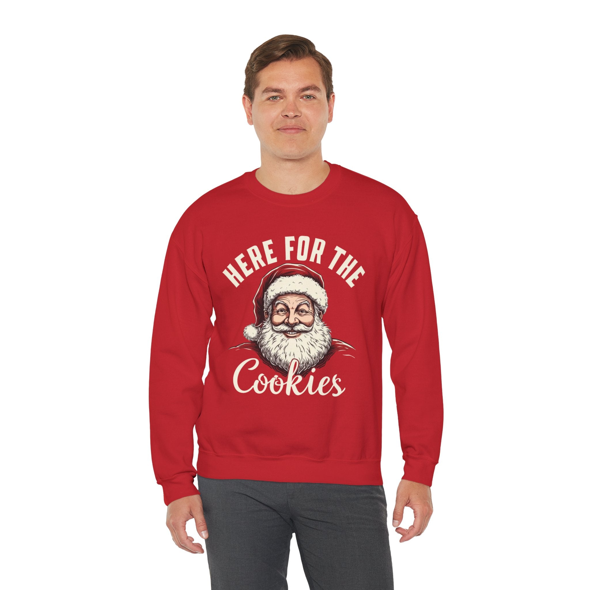 Santa Cookies Sweatshirt | Progress Over Perfection Unisex Crewneck