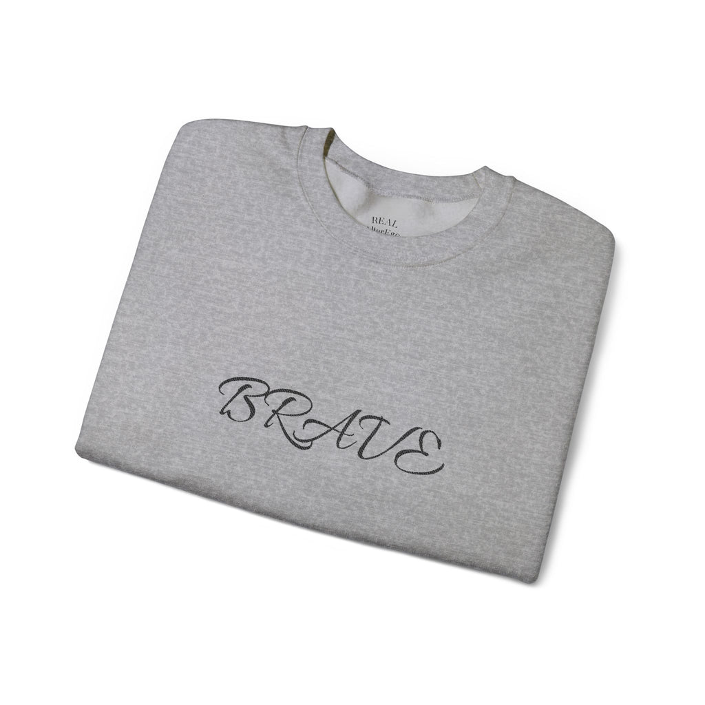 Brave Script Crewneck Sweatshirt