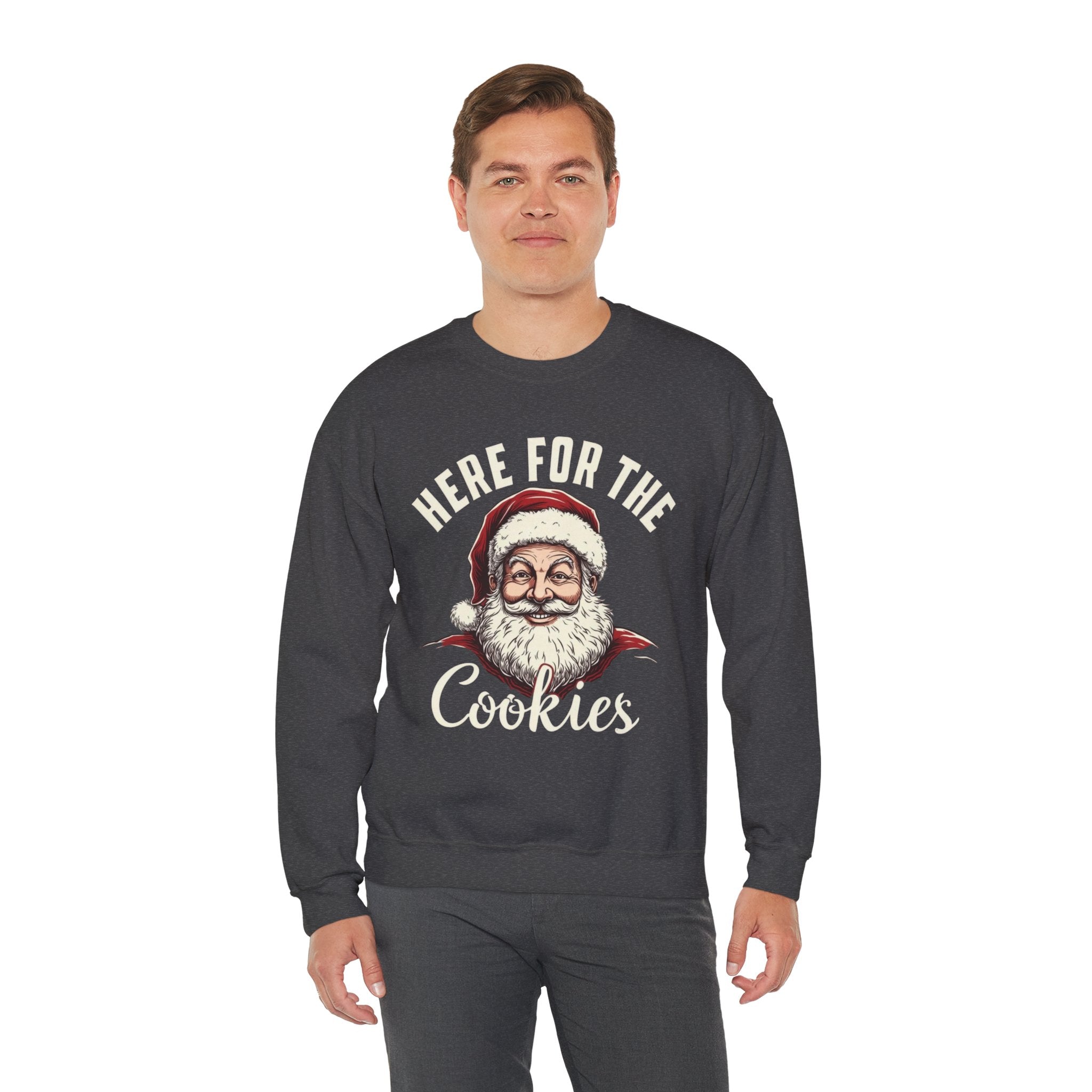 Santa Cookies Sweatshirt | Progress Over Perfection Unisex Crewneck