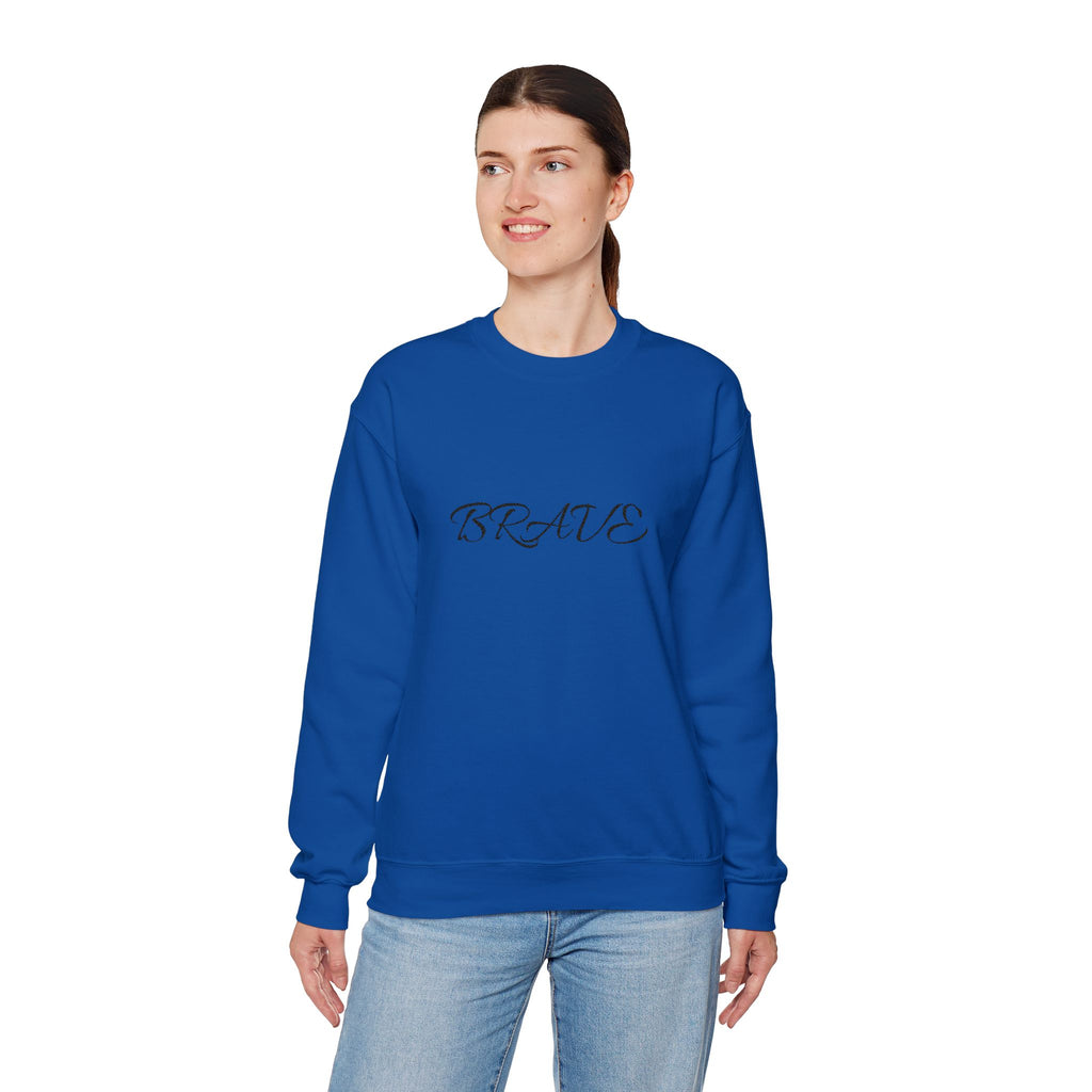 Brave Script Crewneck Sweatshirt