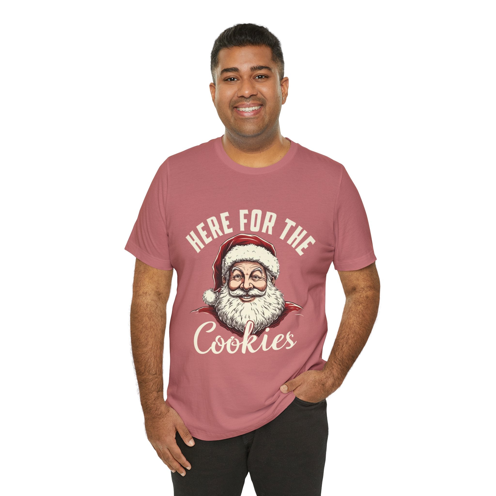 Santa Here for the Cookies Tee