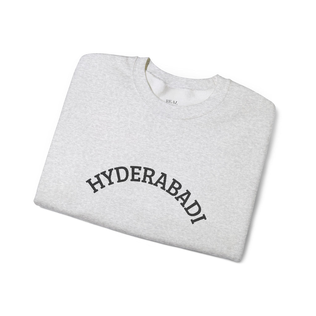 Hyderabadi Arch Logo Crewneck Sweatshirt