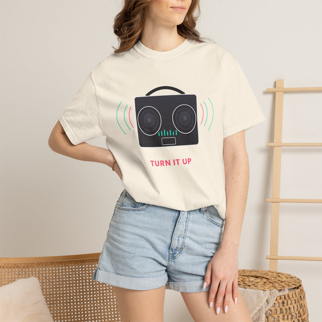 Boombox 'Turn It Up' T-Shirt