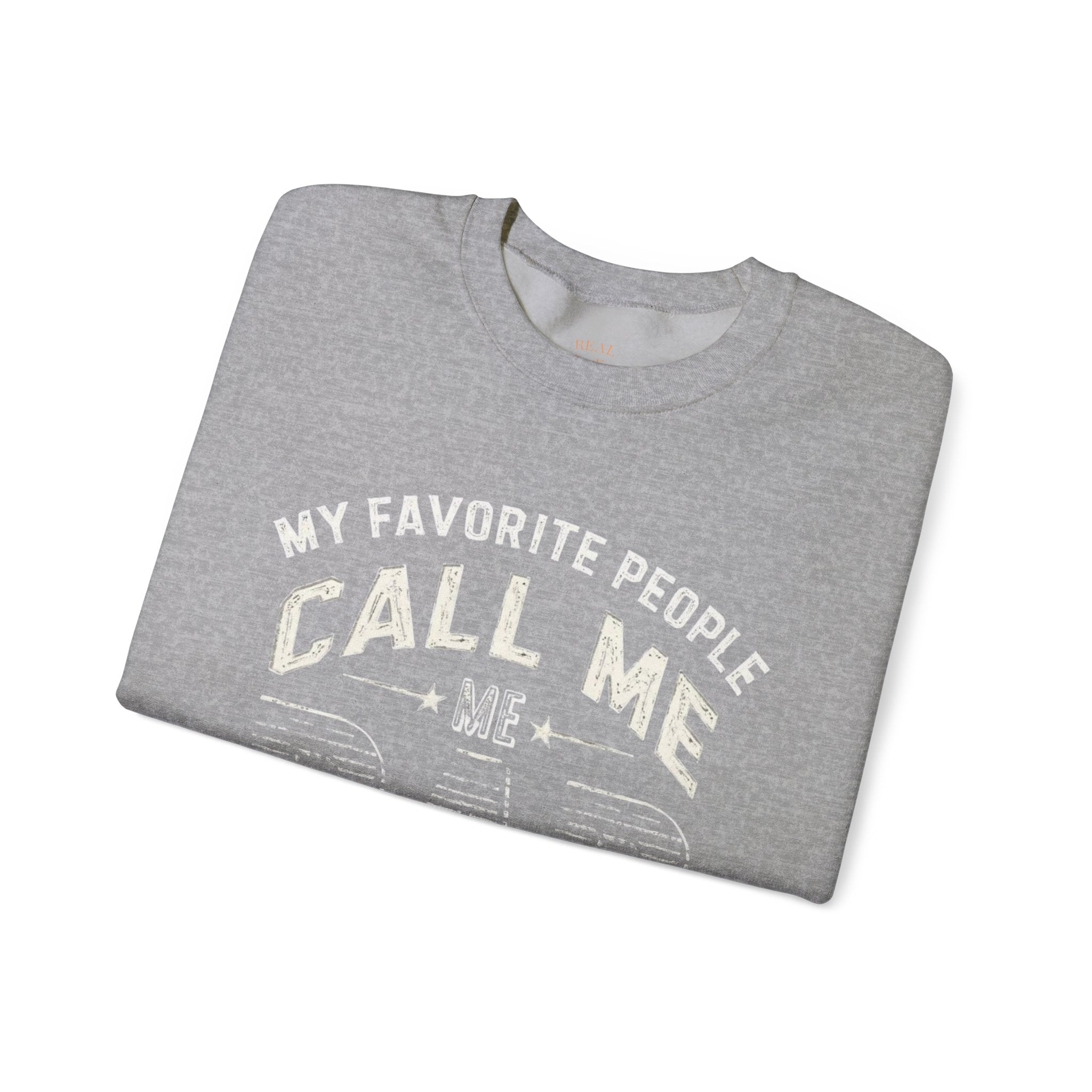 Cozy Call Me Crewneck Sweatshirt