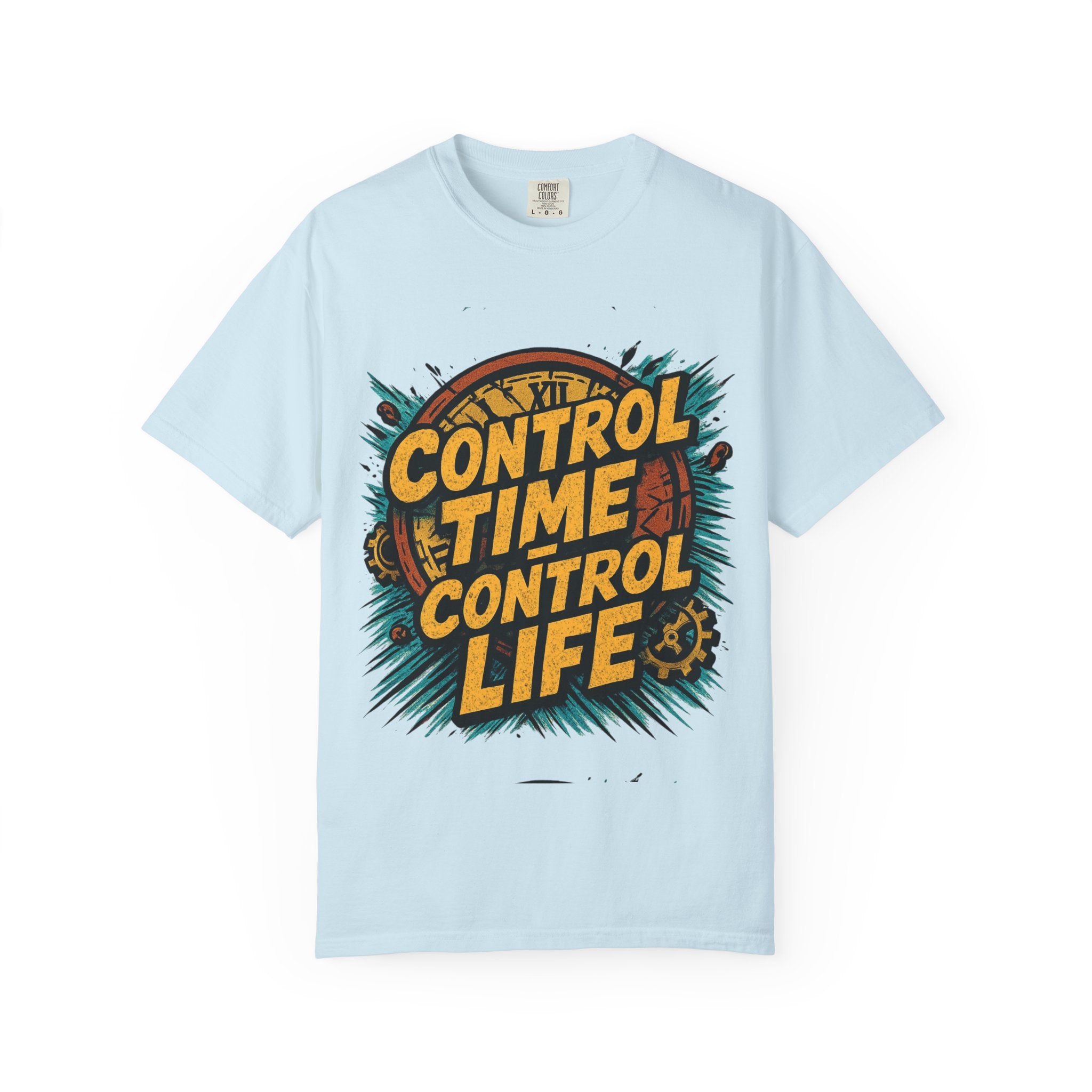 Control Time Control Life T-Shirt — Motivational Graphic Tee