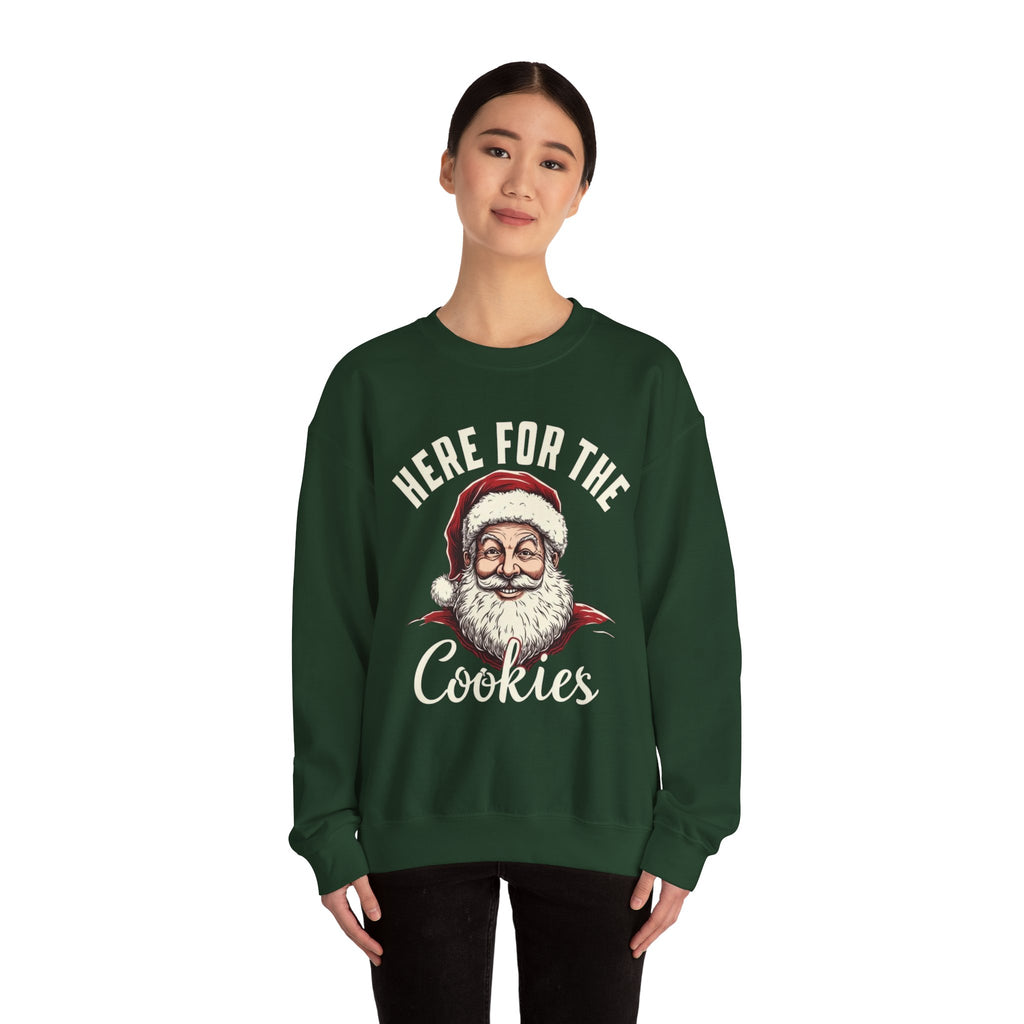 Santa Cookies Sweatshirt | Progress Over Perfection Unisex Crewneck