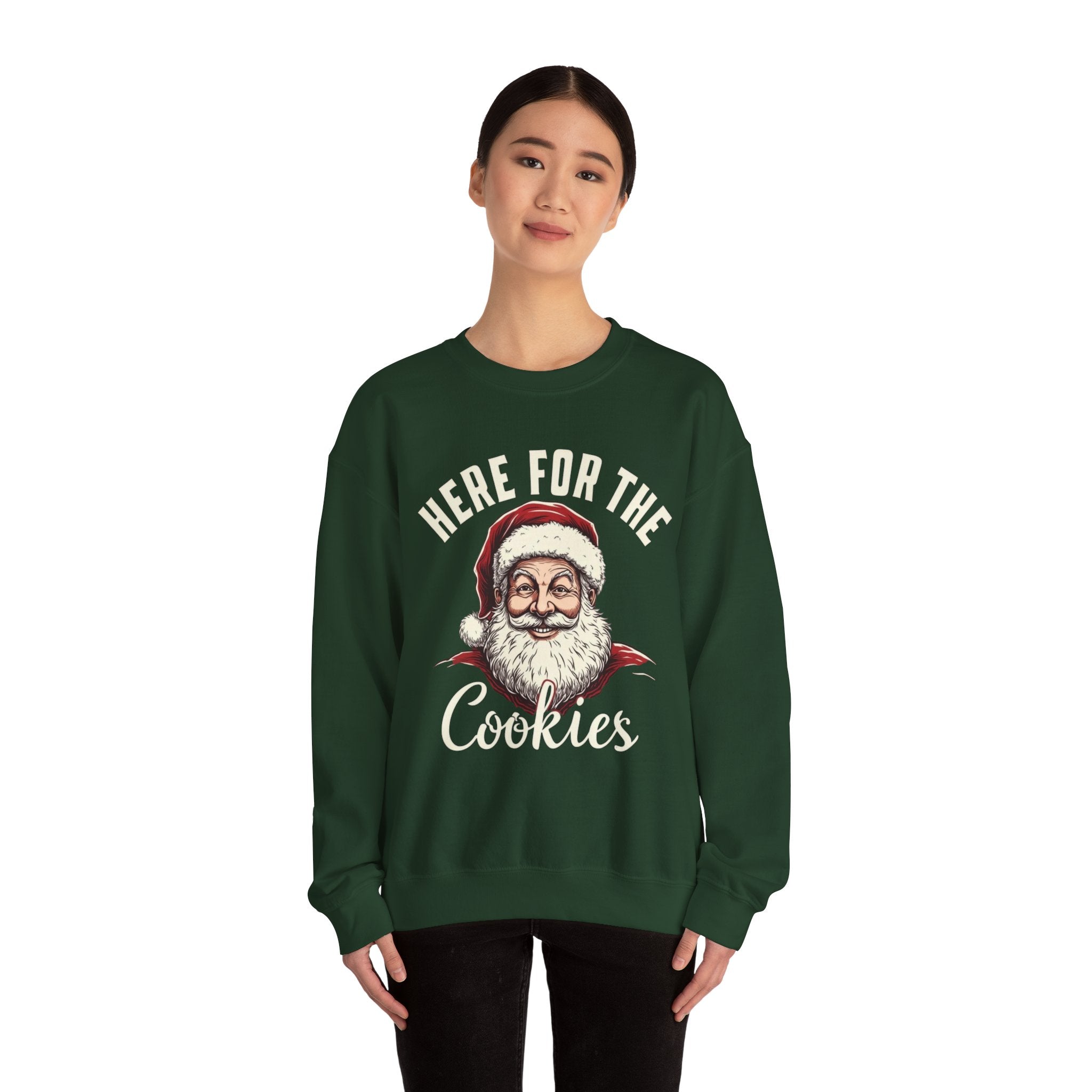 Santa Cookies Sweatshirt | Progress Over Perfection Unisex Crewneck
