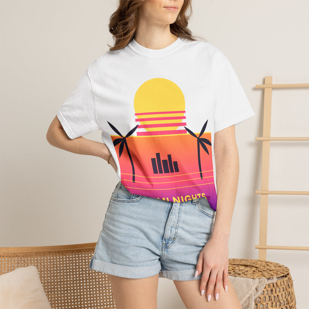 Miami Nights Sunset T-Shirt
