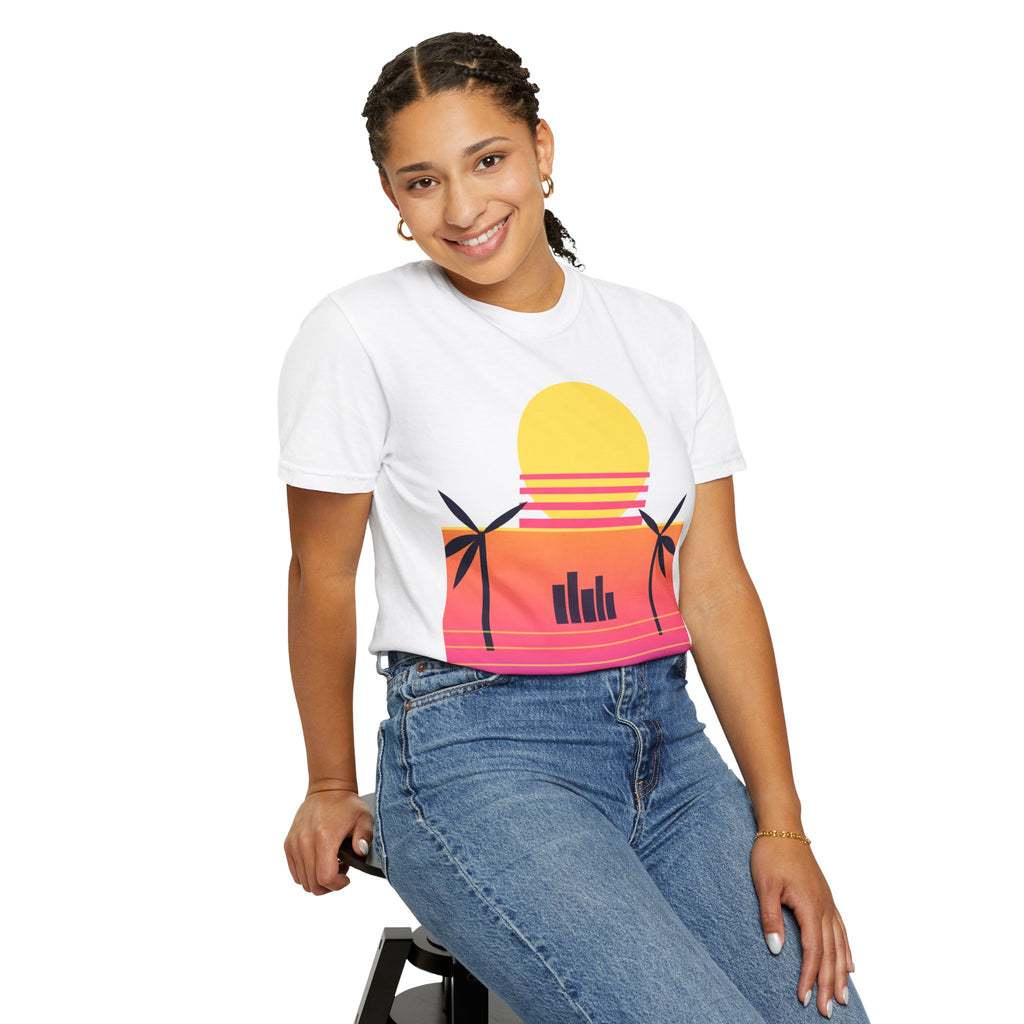 Miami Nights Sunset T-Shirt