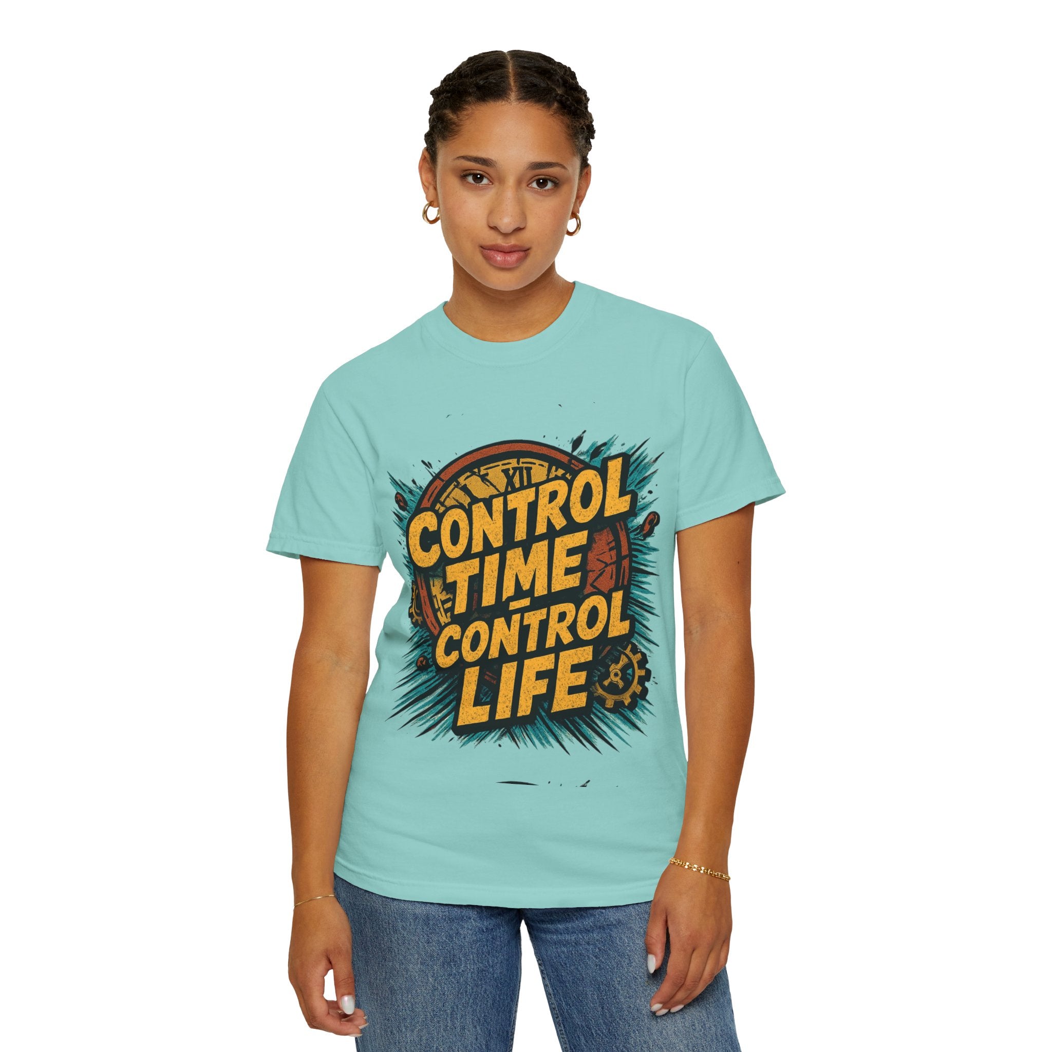 Control Time Control Life T-Shirt — Motivational Graphic Tee