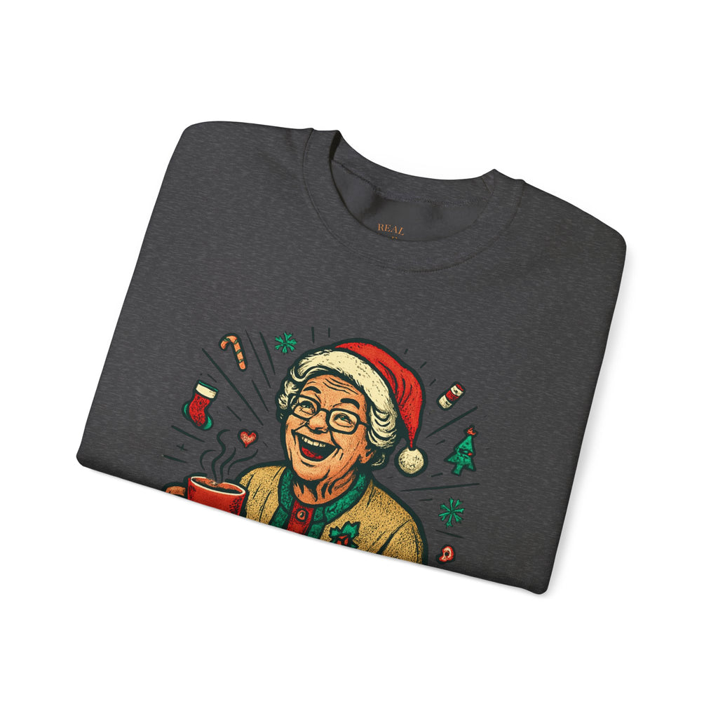 Grandma's Holiday Cheer Crewneck Sweatshirt