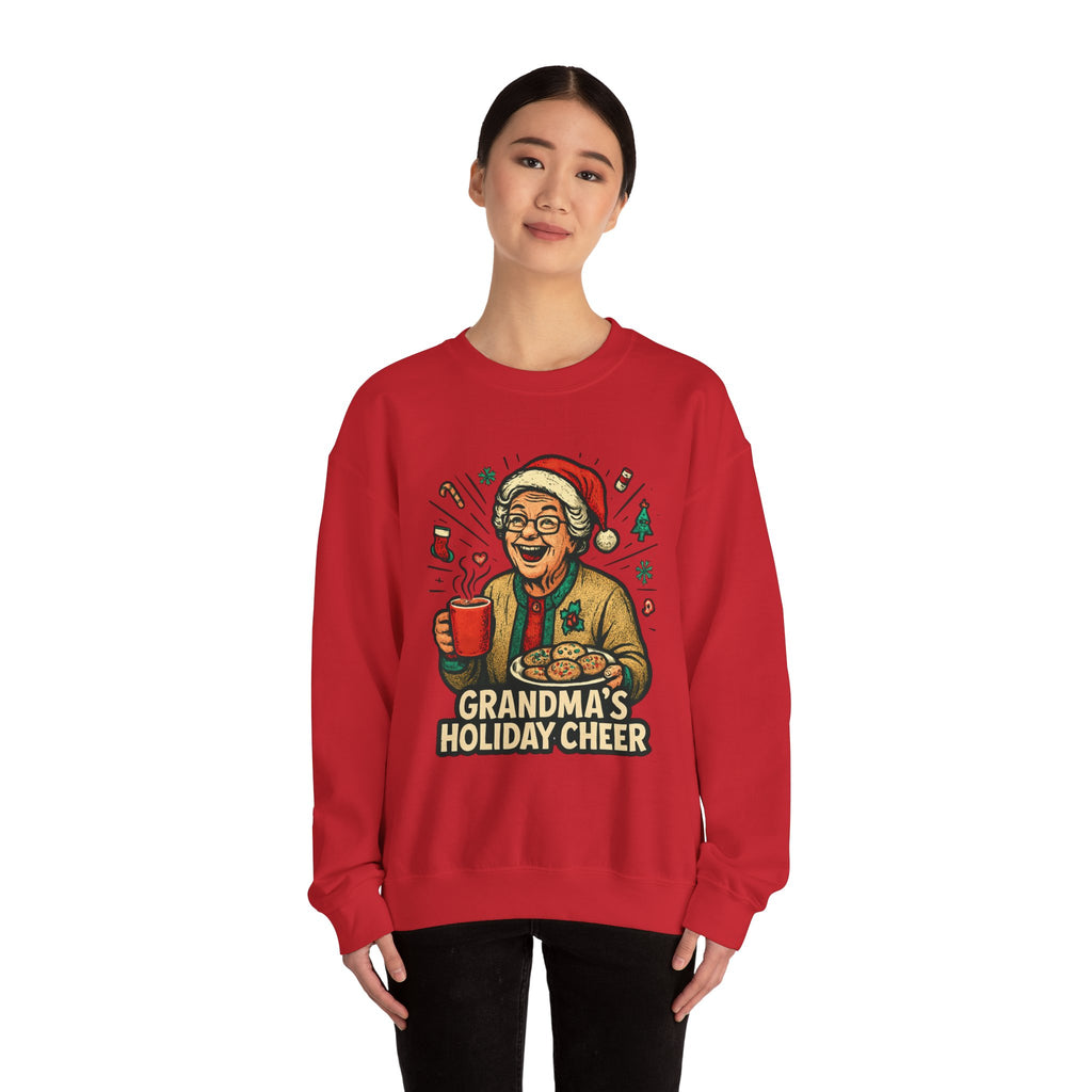 Grandma's Holiday Cheer Crewneck Sweatshirt
