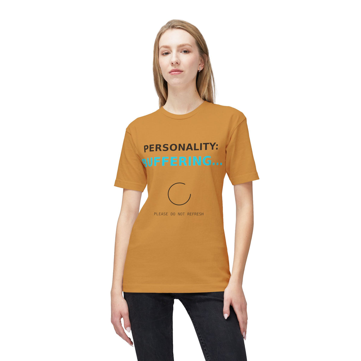 Personality: Buffering T-Shirt – Funny Loading Graphic Tee