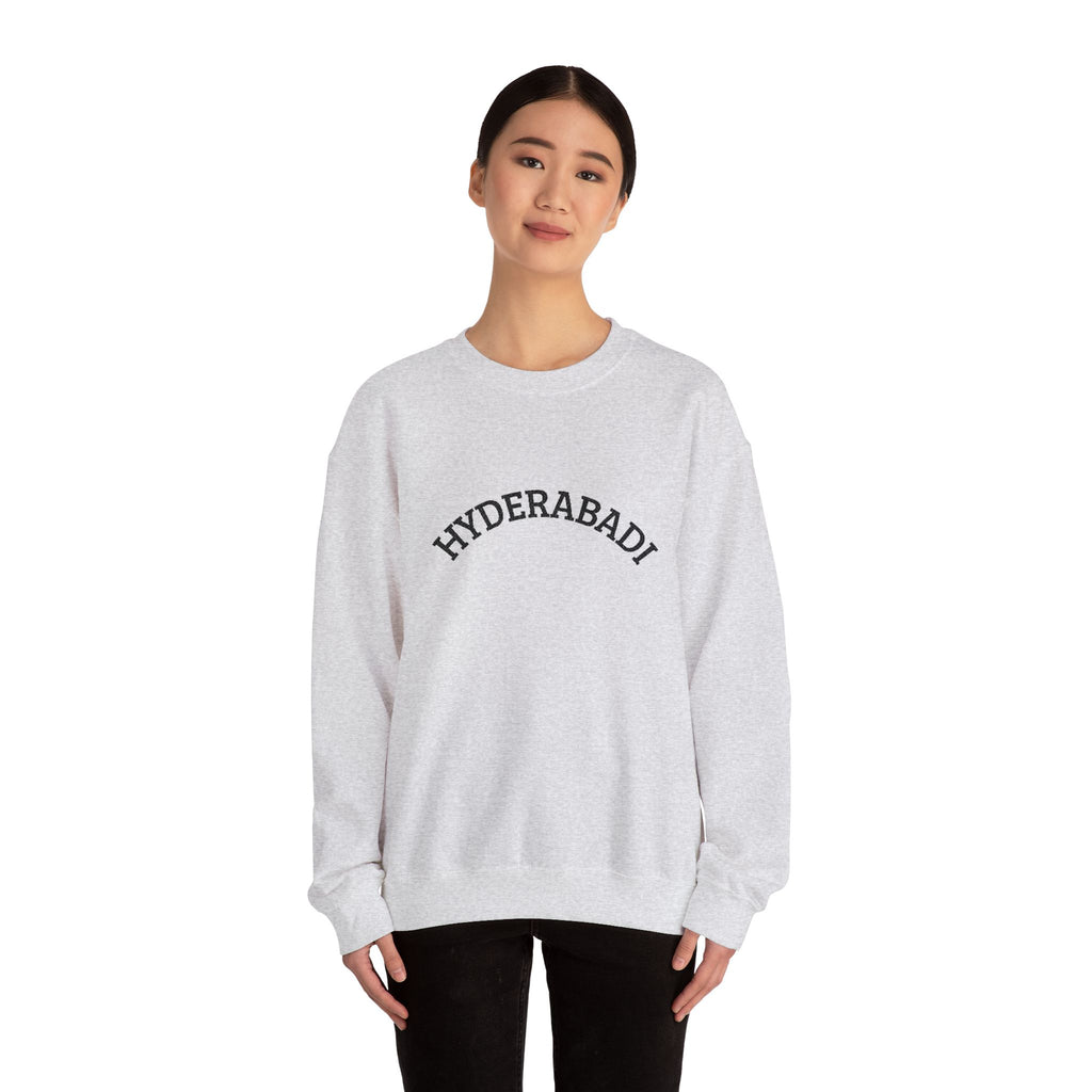 Hyderabadi Arch Logo Crewneck Sweatshirt