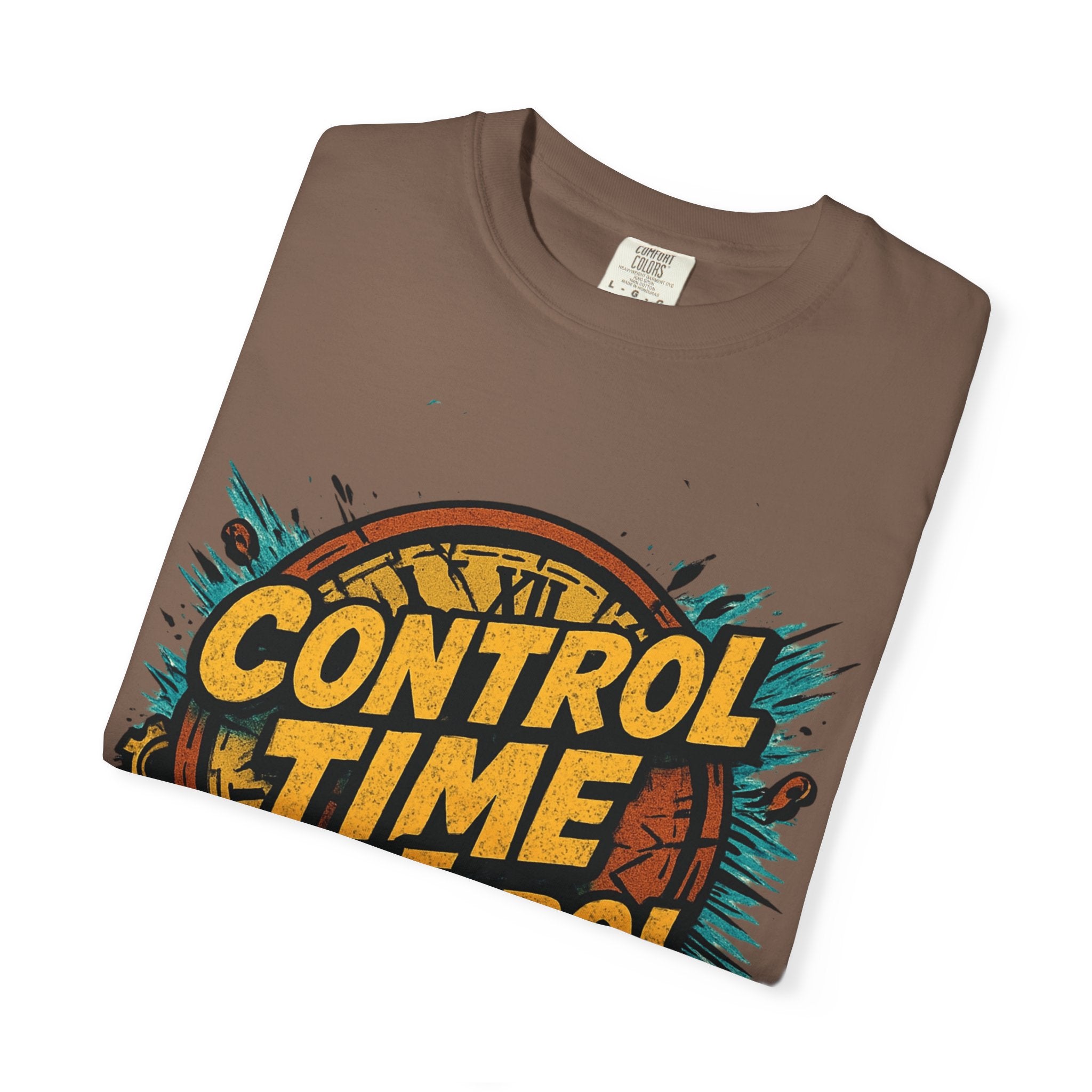 Control Time Control Life T-Shirt — Motivational Graphic Tee