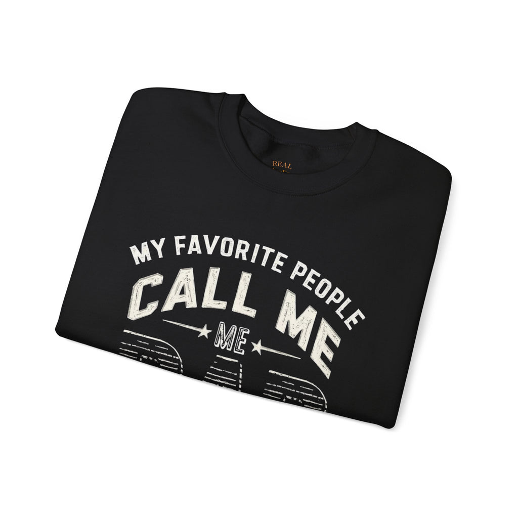 Cozy Call Me Crewneck Sweatshirt