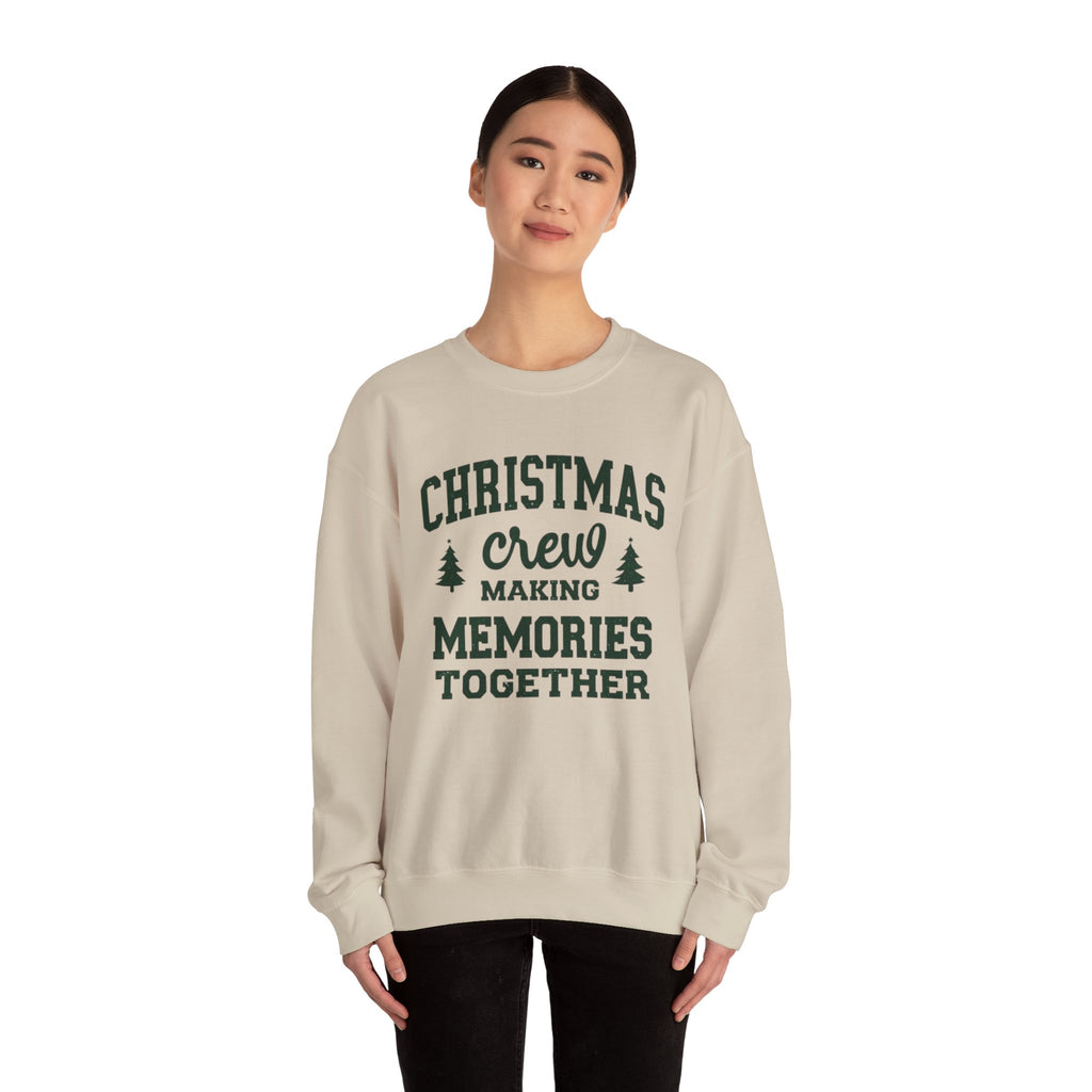 Christmas Crew Sweatshirt, Making Memories Together