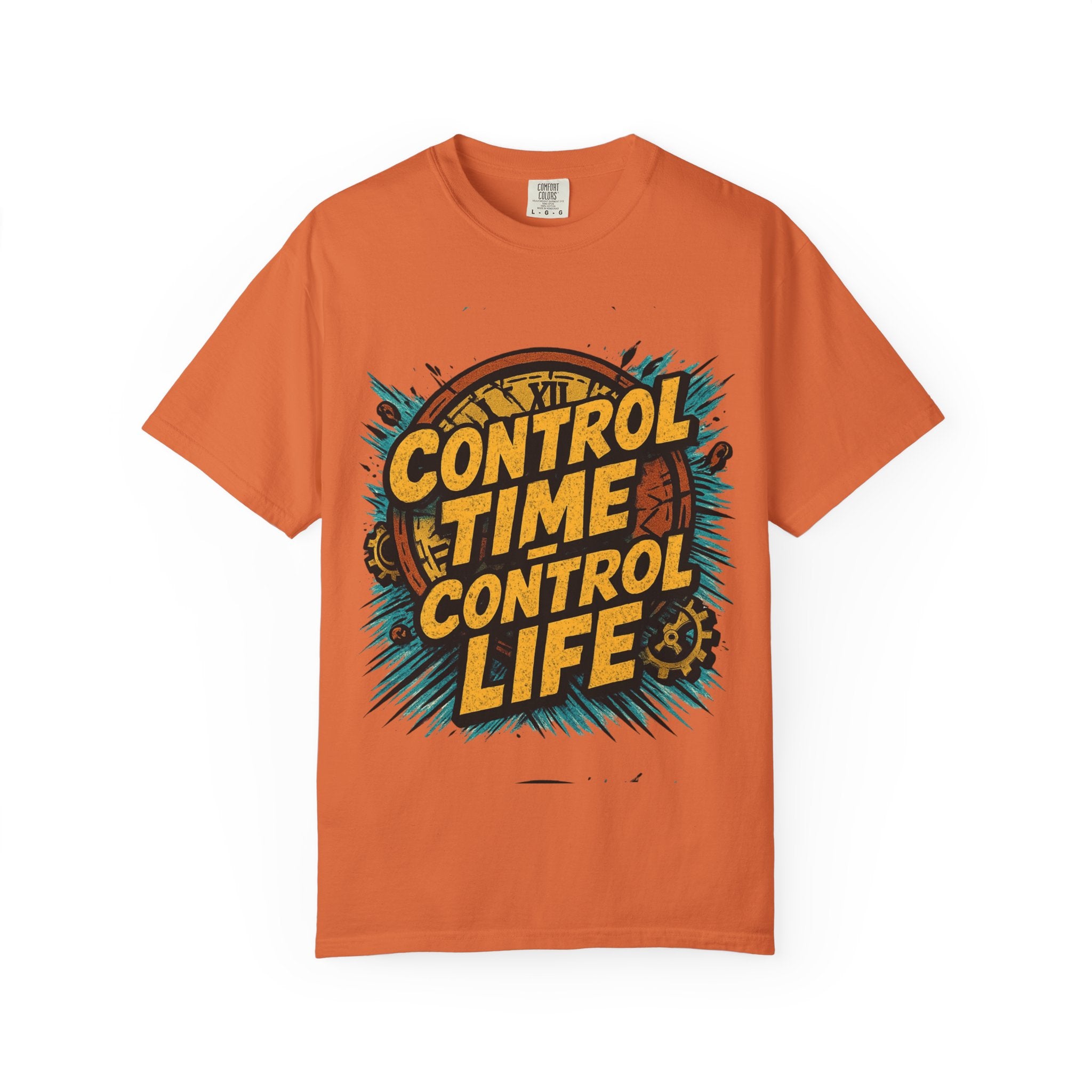 Control Time Control Life T-Shirt — Motivational Graphic Tee