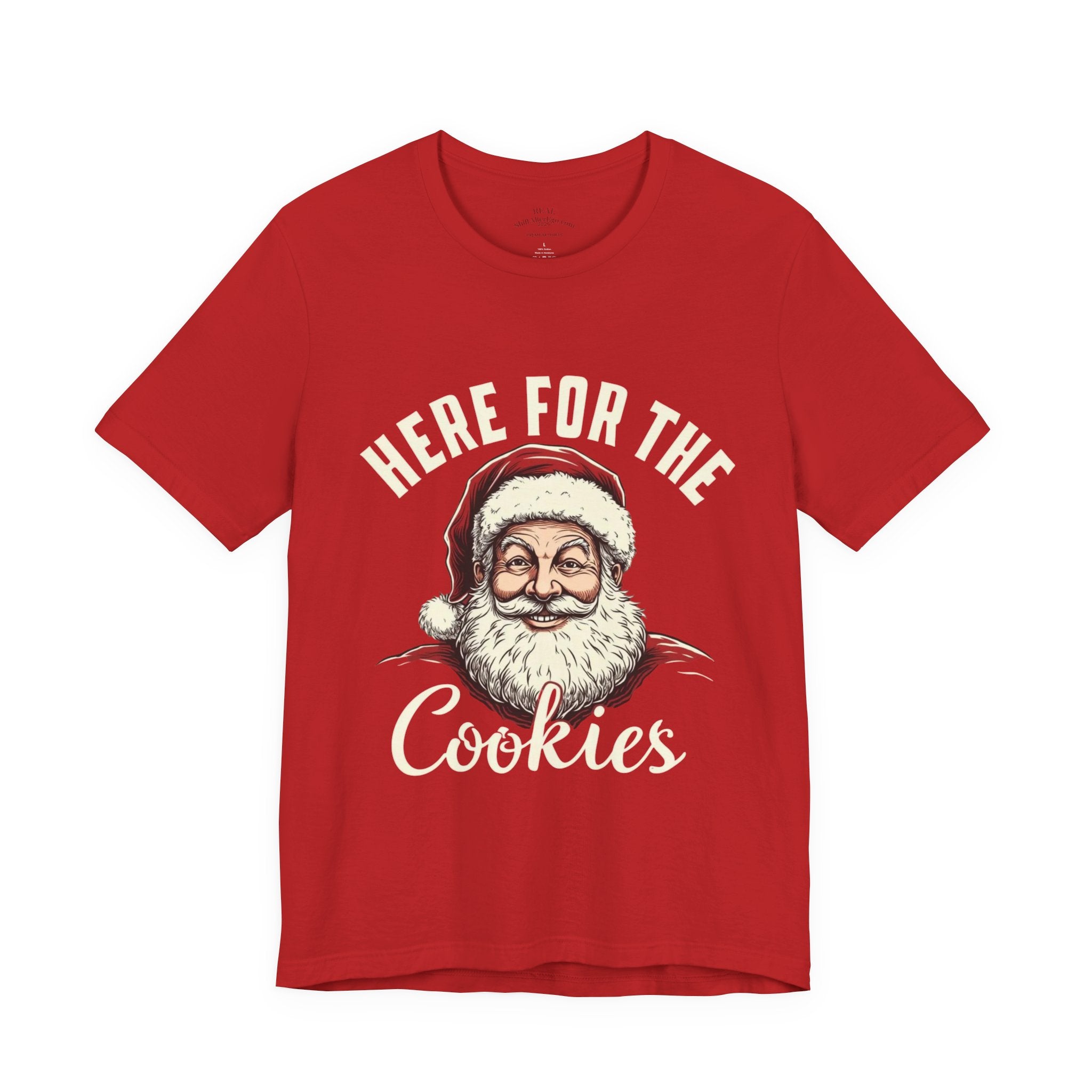 Santa Here for the Cookies Tee