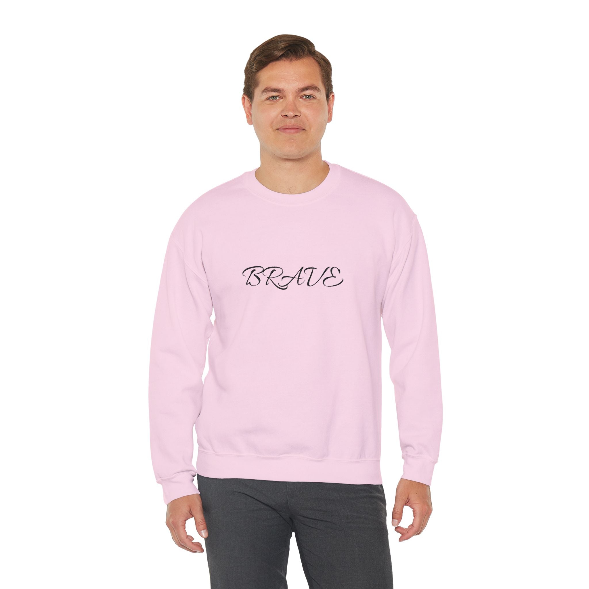 Brave Script Crewneck Sweatshirt