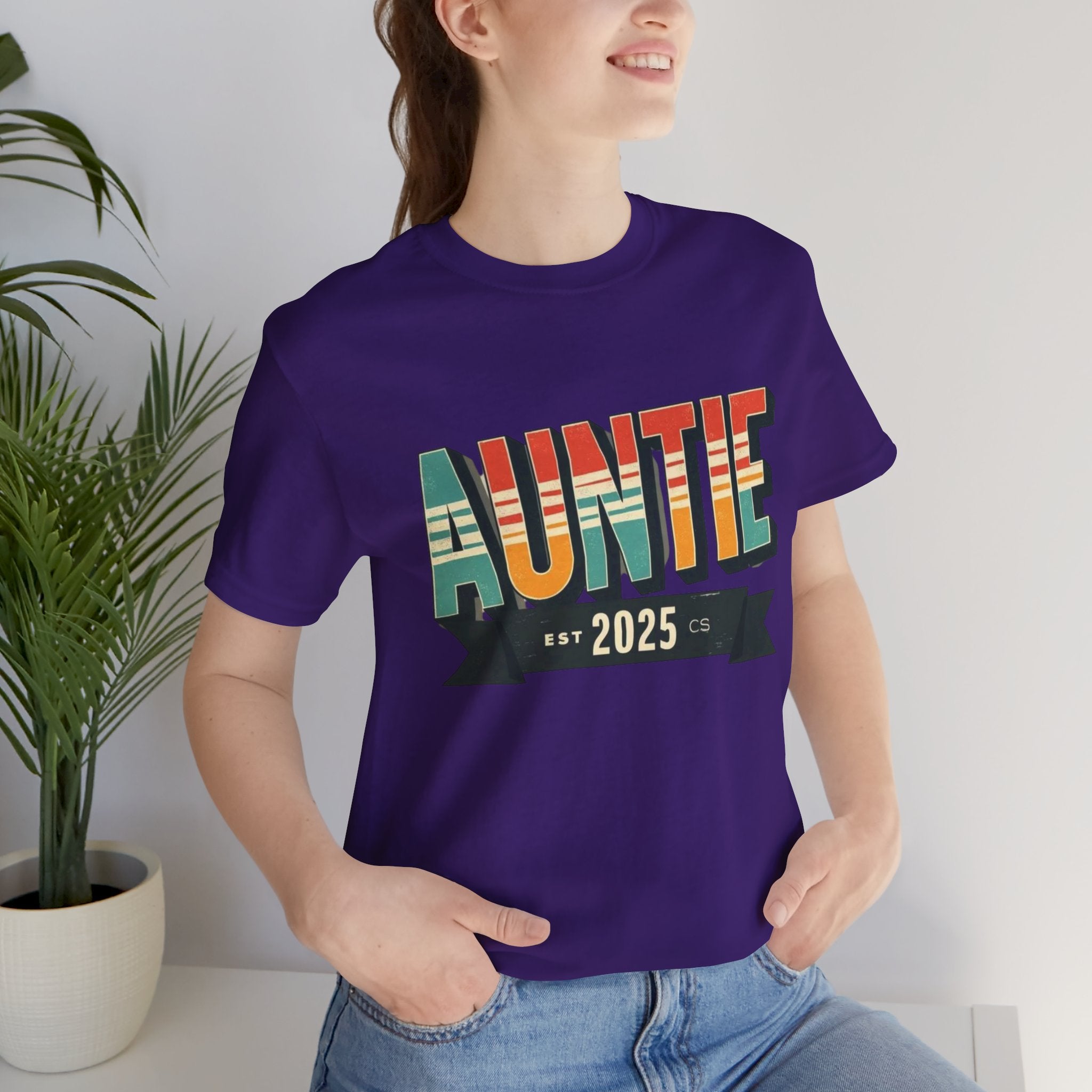 Auntie Established 2025 T-Shirt