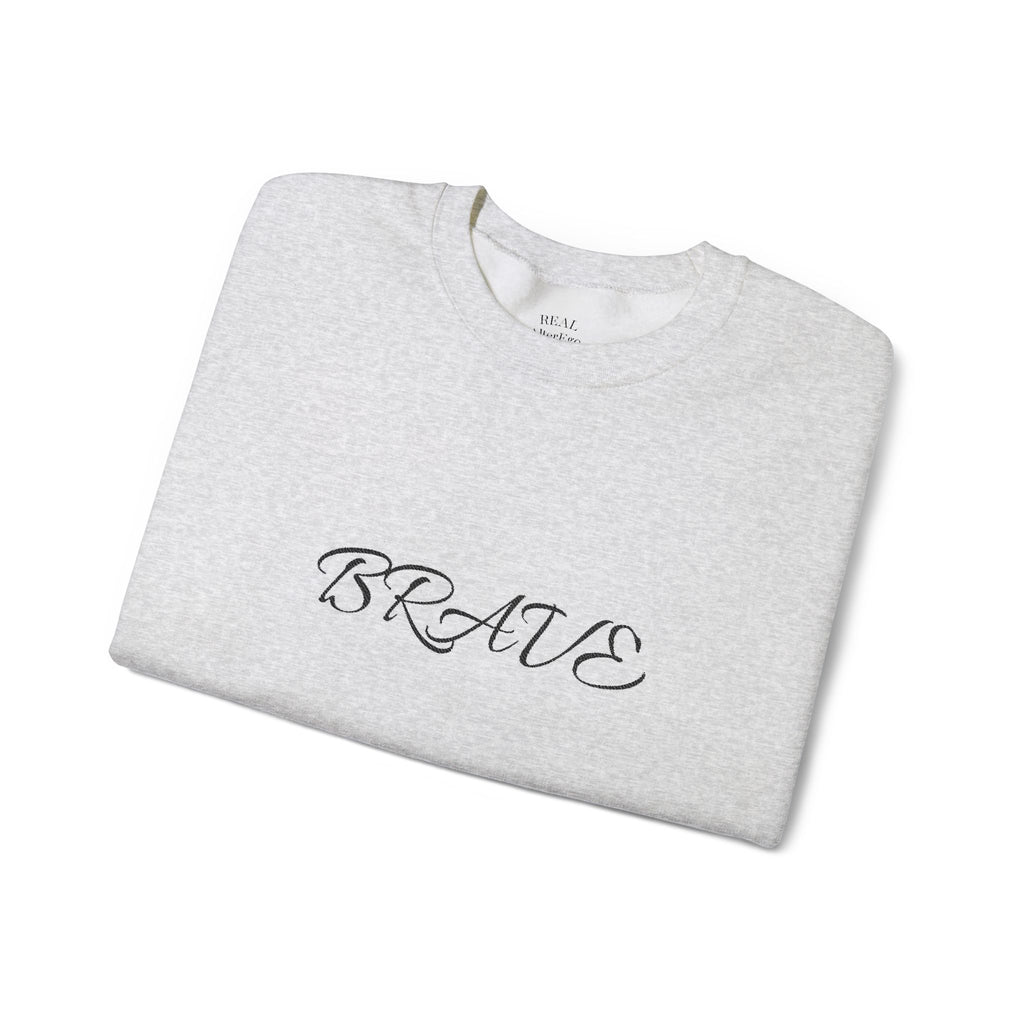 Brave Script Crewneck Sweatshirt