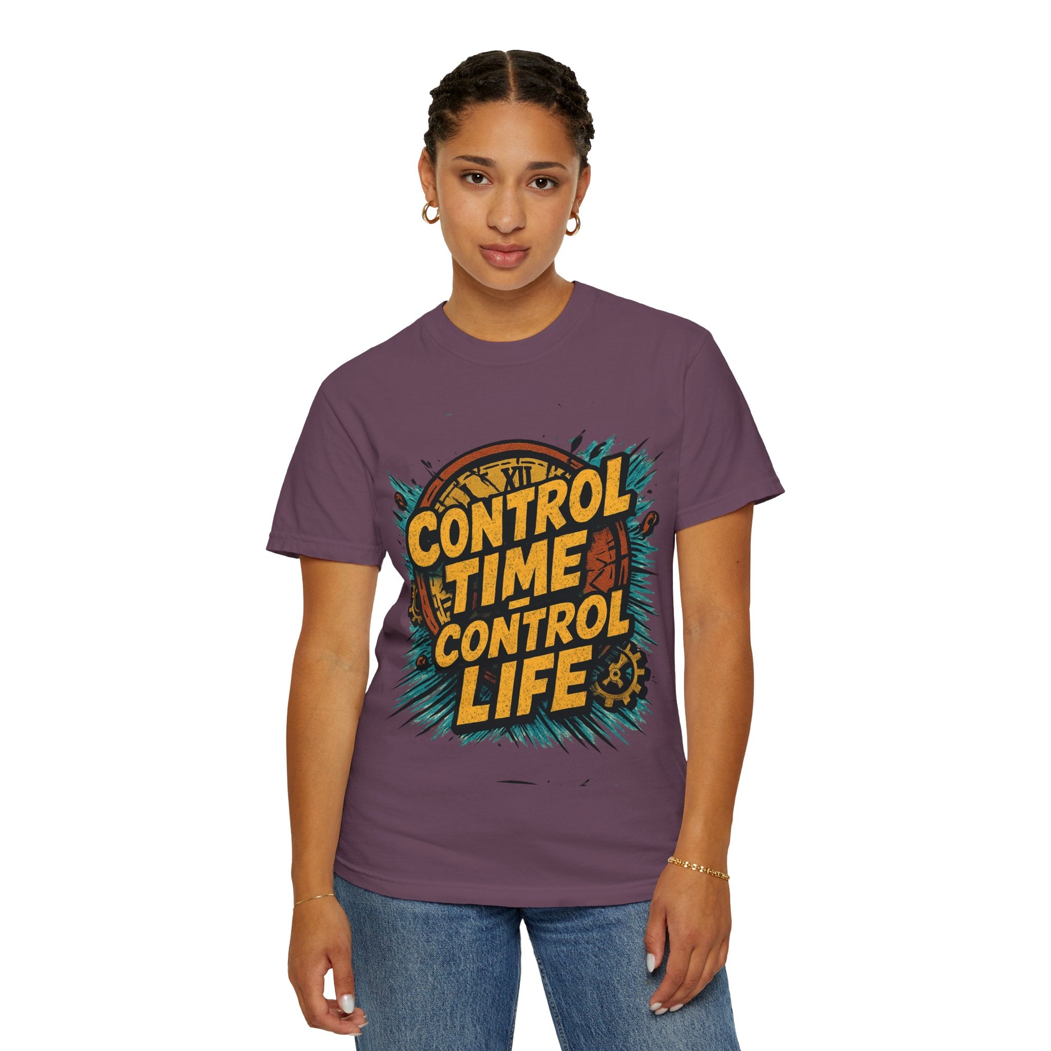 Control Time Control Life T-Shirt — Motivational Graphic Tee
