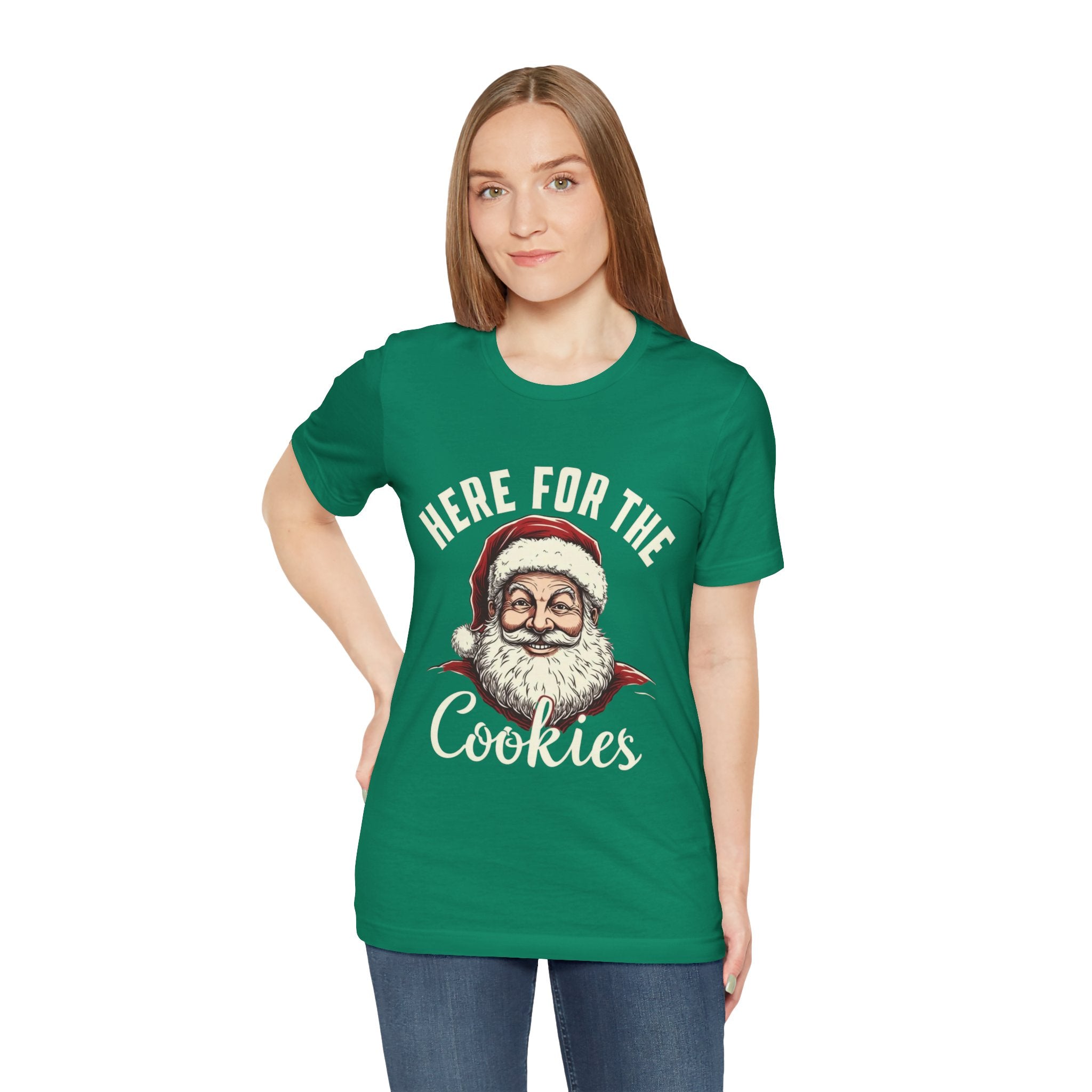 Santa Here for the Cookies Tee