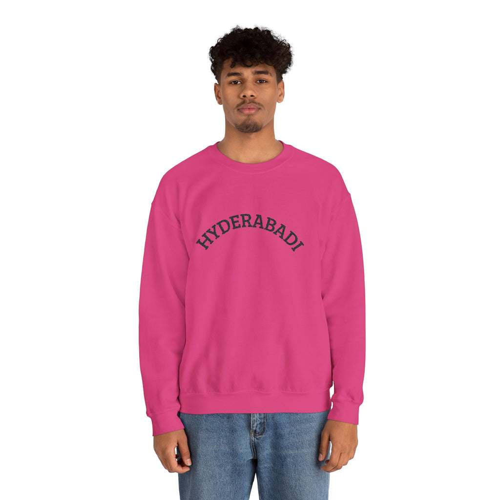 Hyderabadi Arch Logo Crewneck Sweatshirt