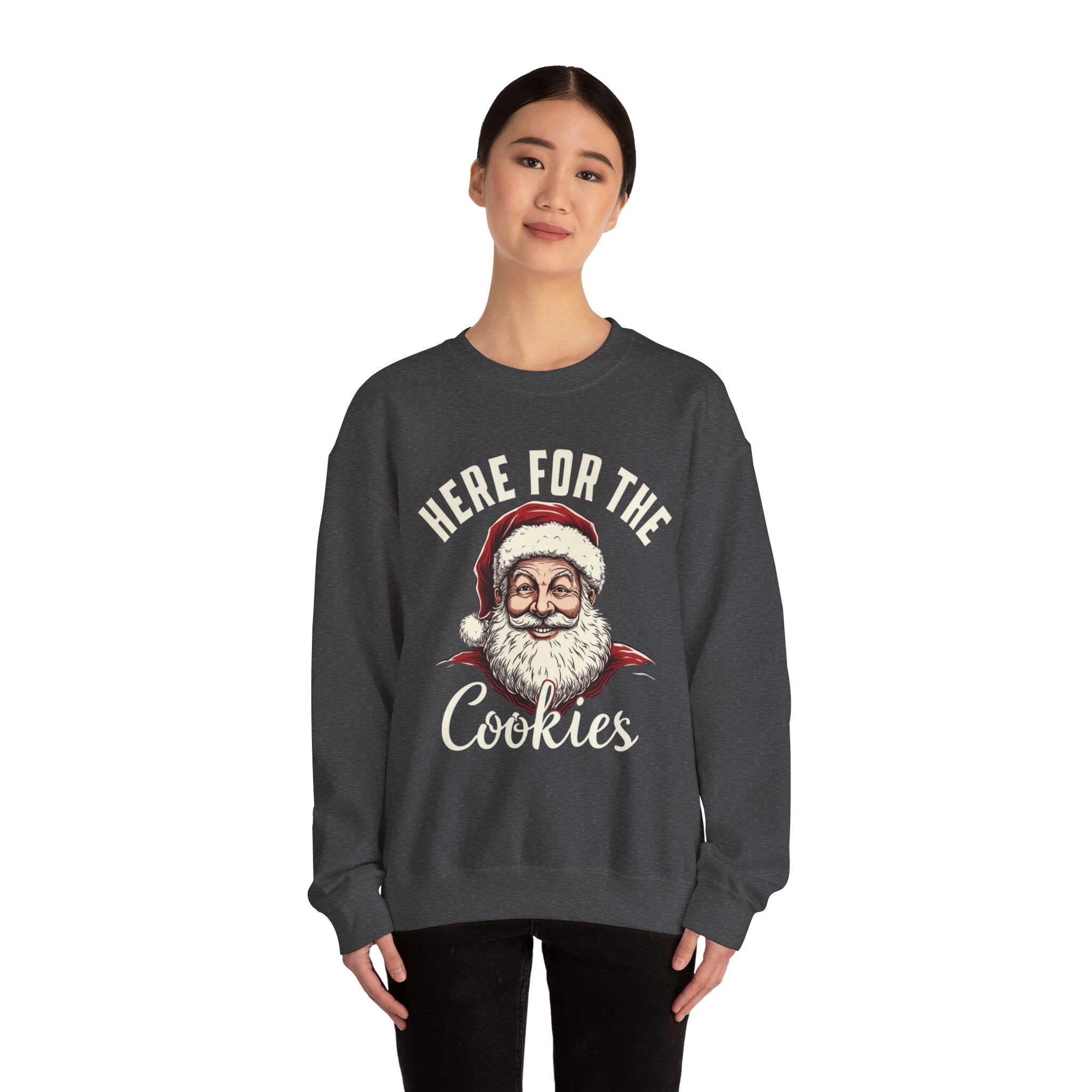 Santa Cookies Sweatshirt | Progress Over Perfection Unisex Crewneck