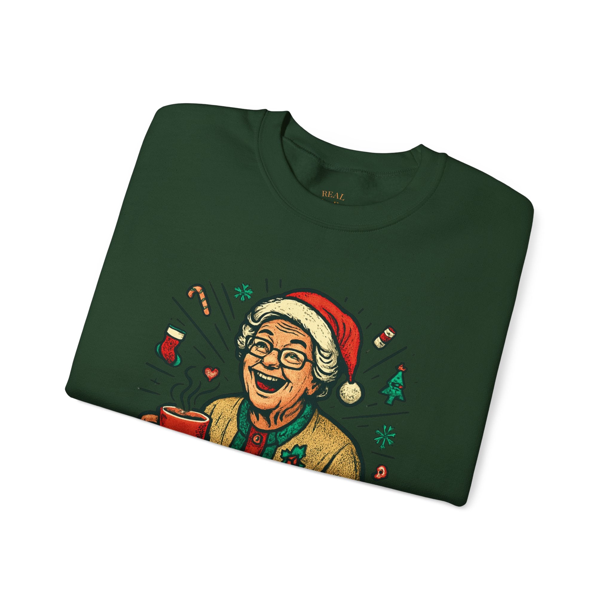 Grandma's Holiday Cheer Crewneck Sweatshirt